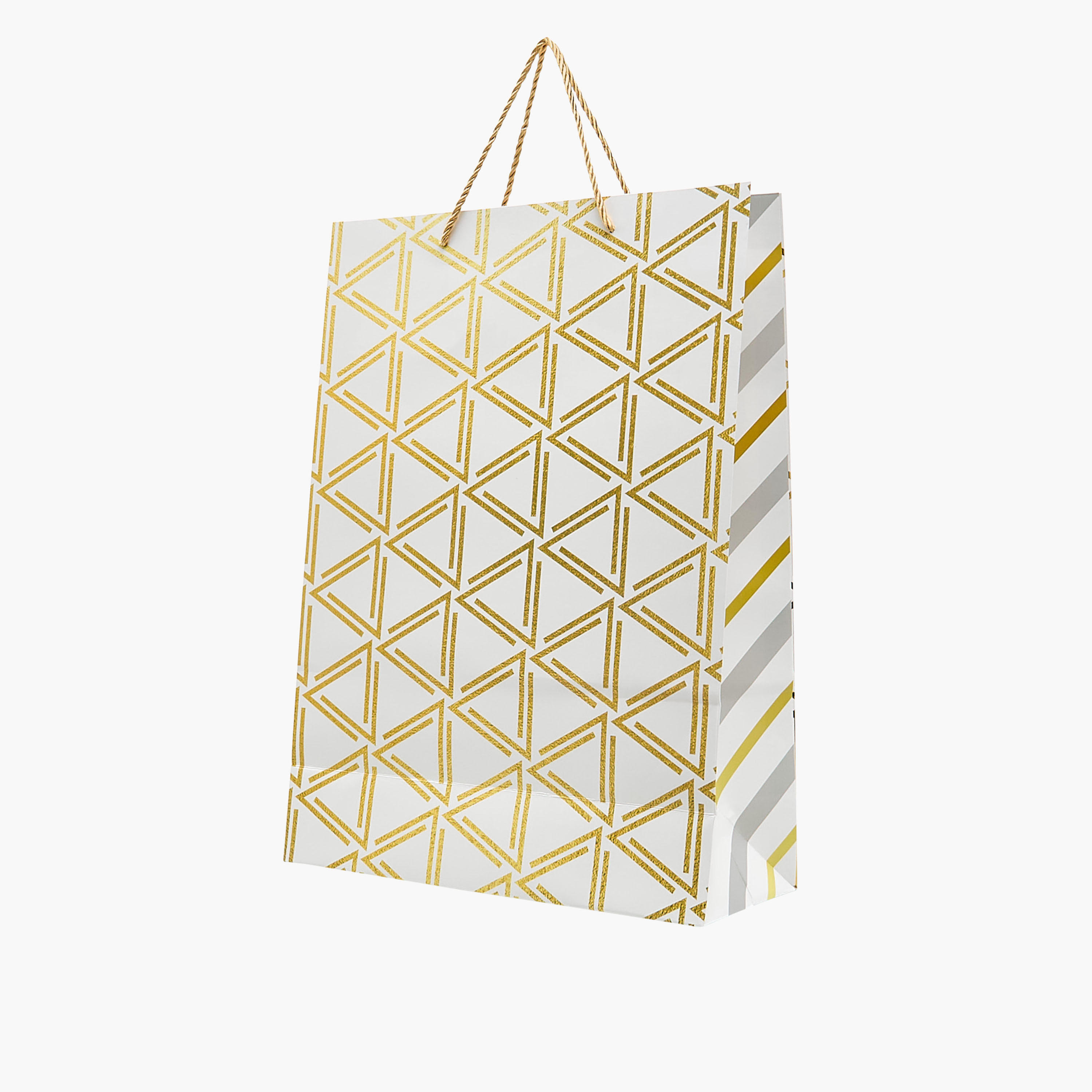 Geometric Print Paper Gift Bag - Large-household-giftingaccessories-giftings-image-2