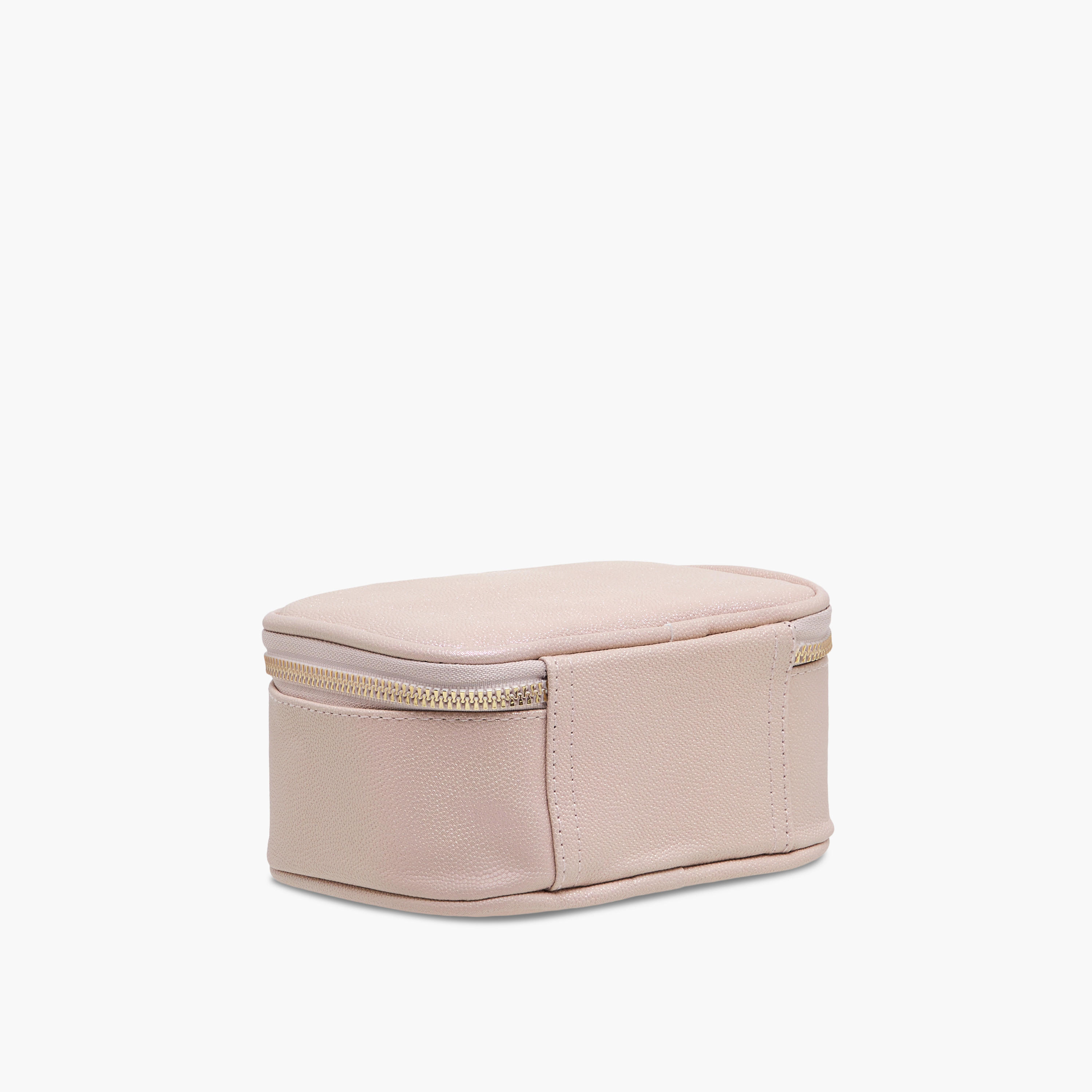 Solid Beauty Bag with LED Light and Mirror - 15x7x12 cms-beautyandpersonalcare-makeup-brushesandaccessories-makeuppouches-image-8