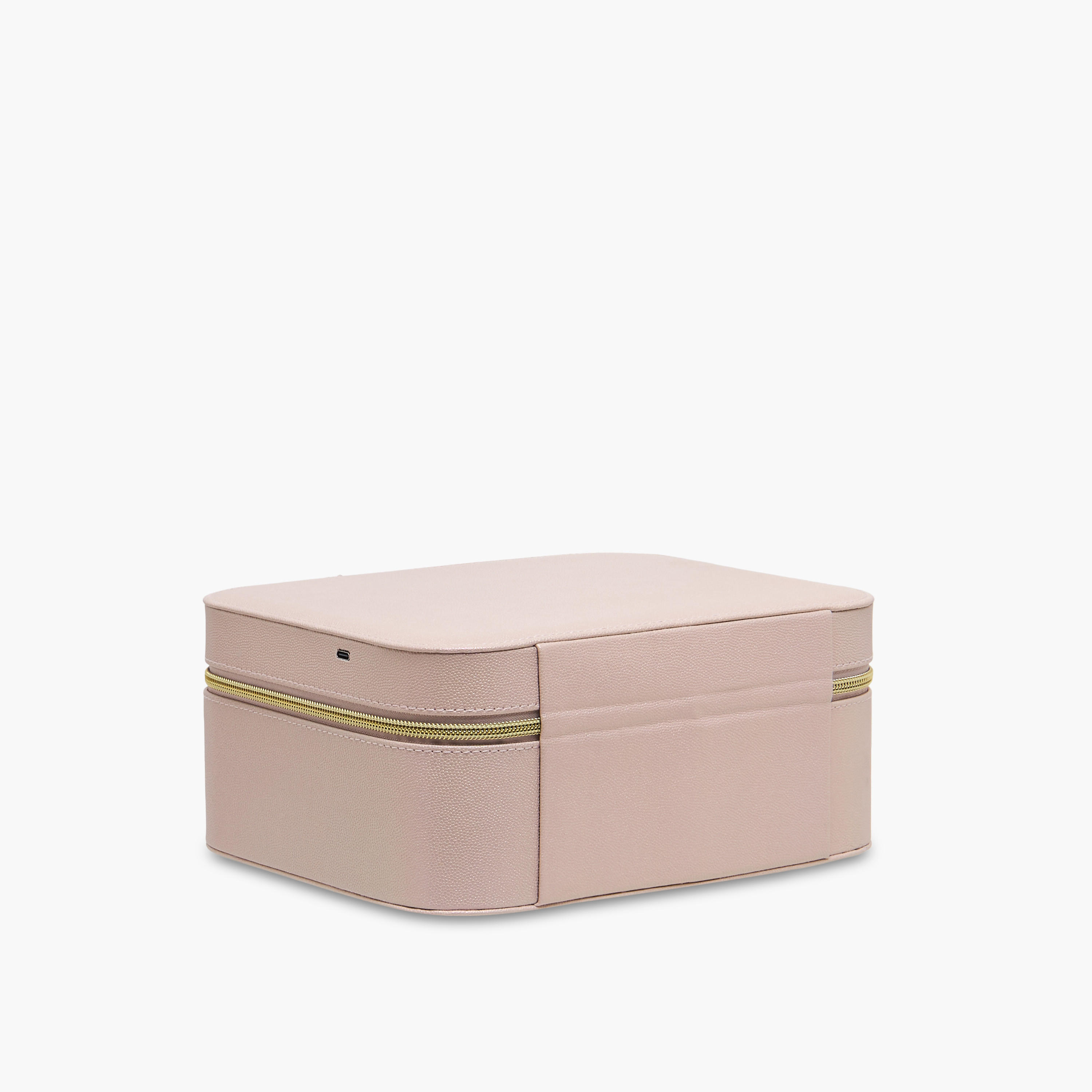 Solid Beauty Bag with LED Light and Mirror - 25x11x23 cms-women-watchesandjewellery-jewellery-storage-image-9