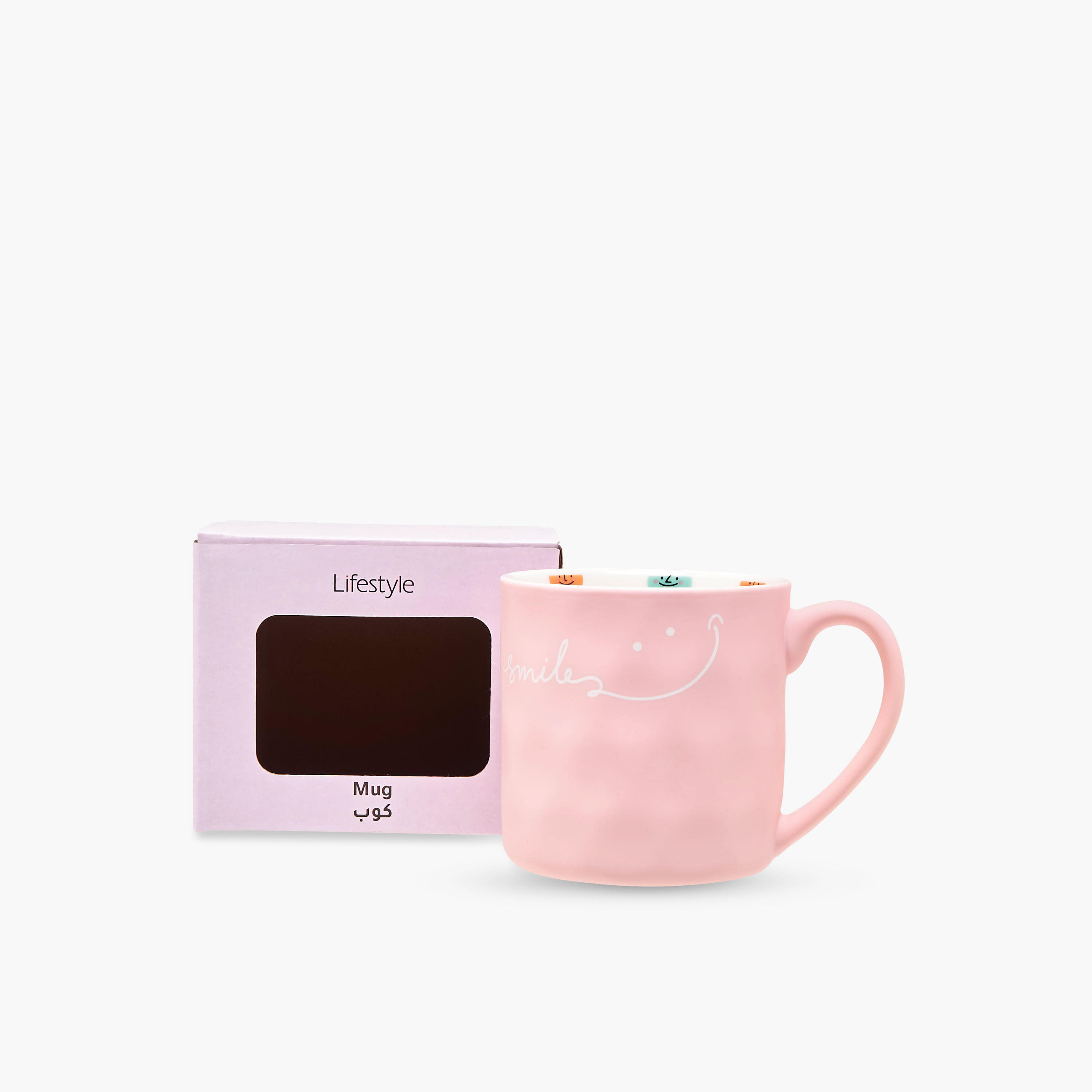 Smile Print New Bone China Mug with Handle - 350 ml-household-dining-teaandcoffee-mugsandcups-image-6