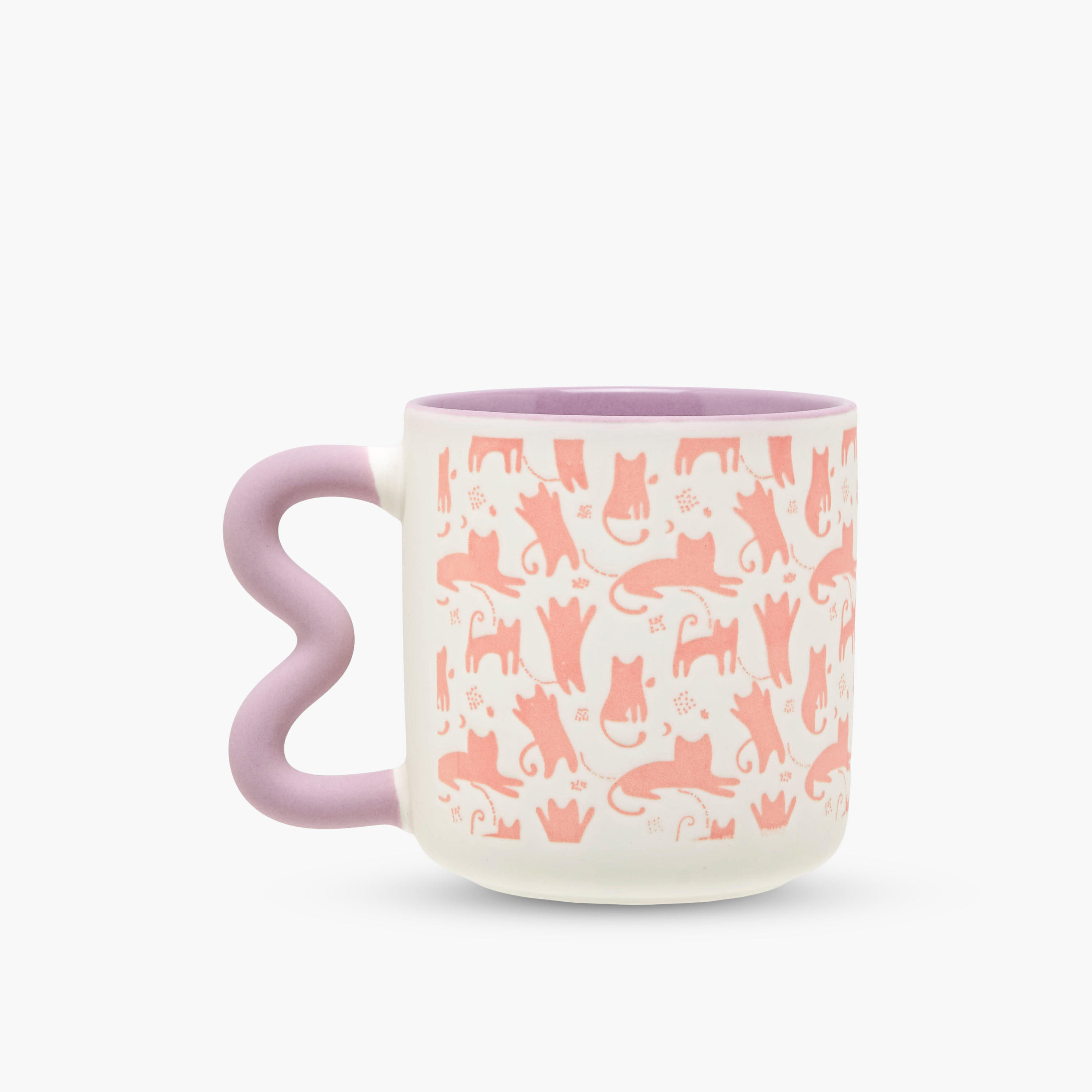 Cat Print Ceramic Mug - 340 ml-household-dining-teaandcoffee-mugsandcups-image-2