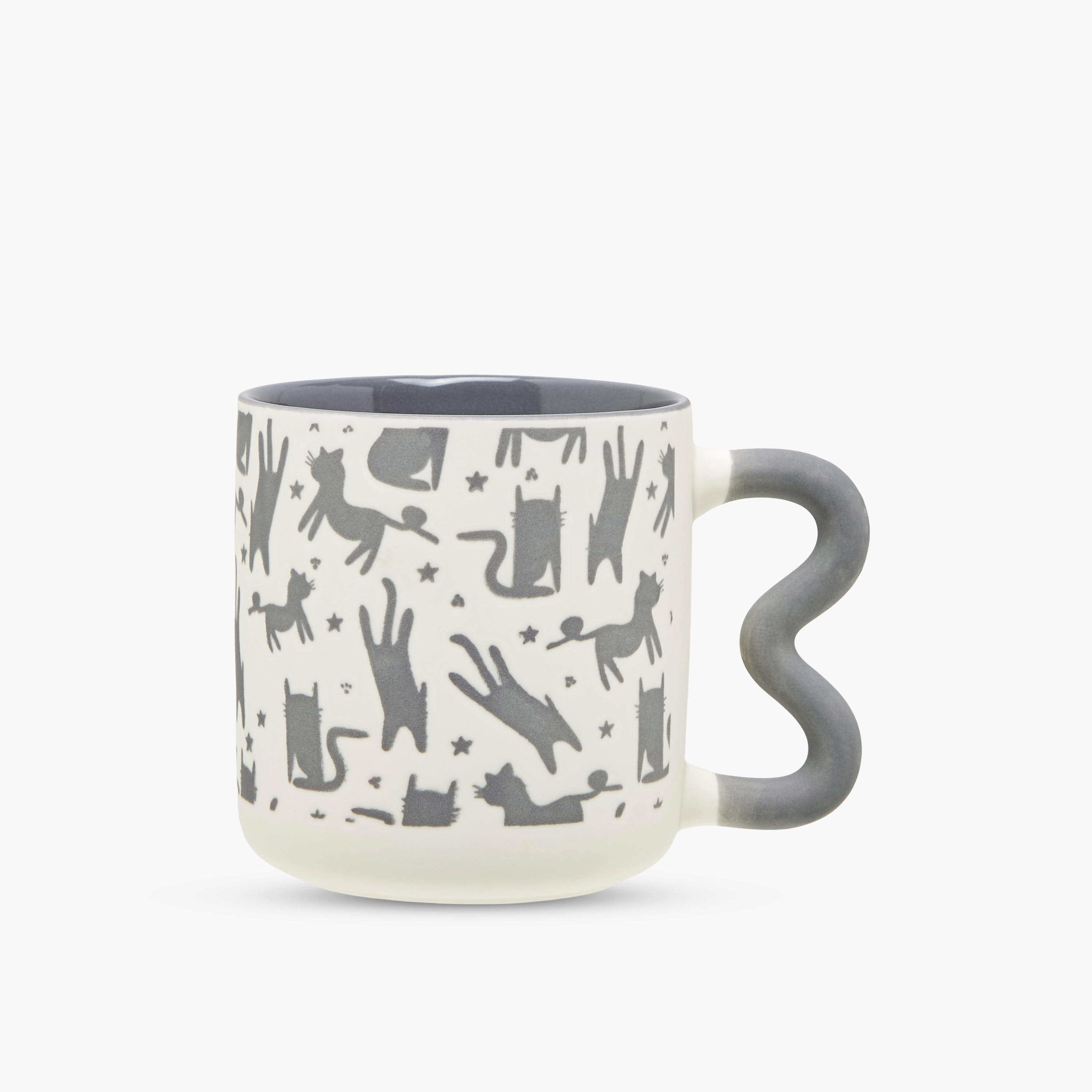 Cat Print Ceramic Mug - 340 ml-household-dining-teaandcoffee-mugsandcups-image-1