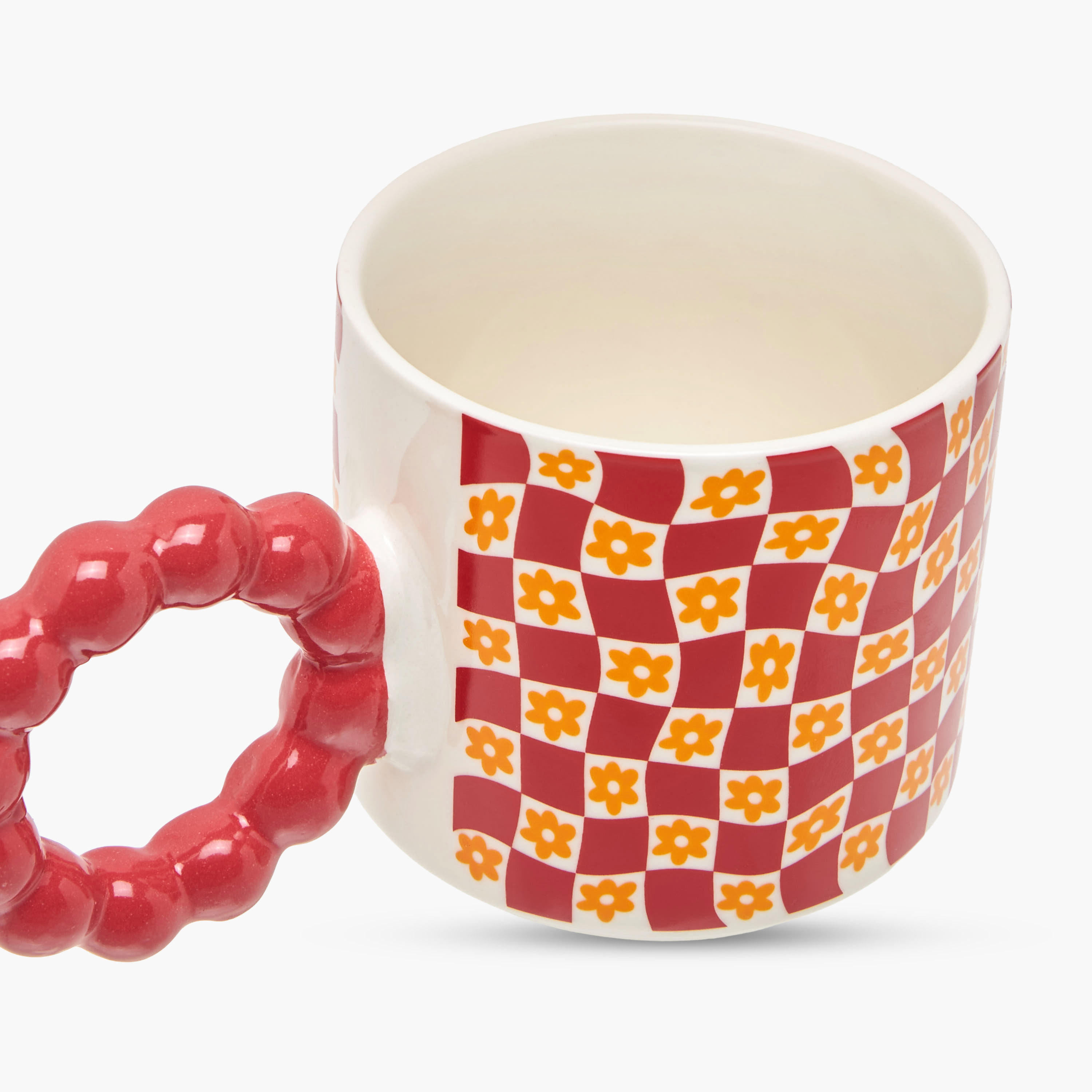 Flower Print Ceramic Mug - 310 ml-household-dining-teaandcoffee-mugsandcups-image-3