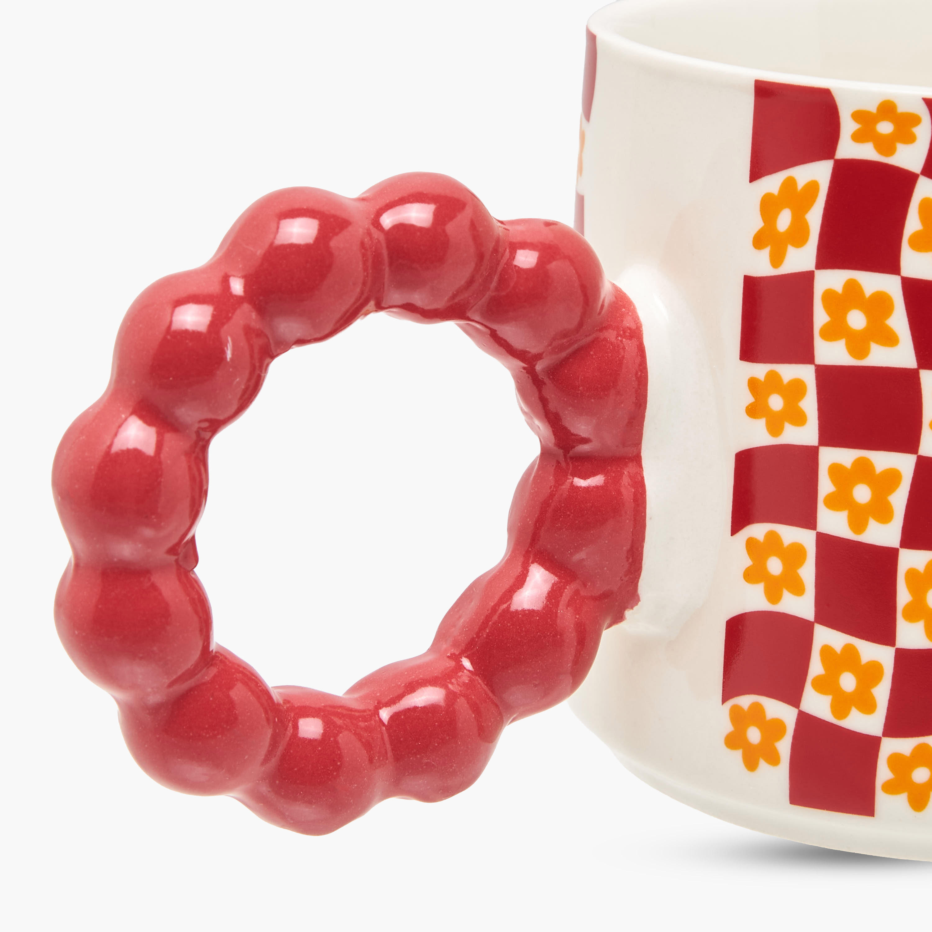 Flower Print Ceramic Mug - 310 ml-household-dining-teaandcoffee-mugsandcups-image-4