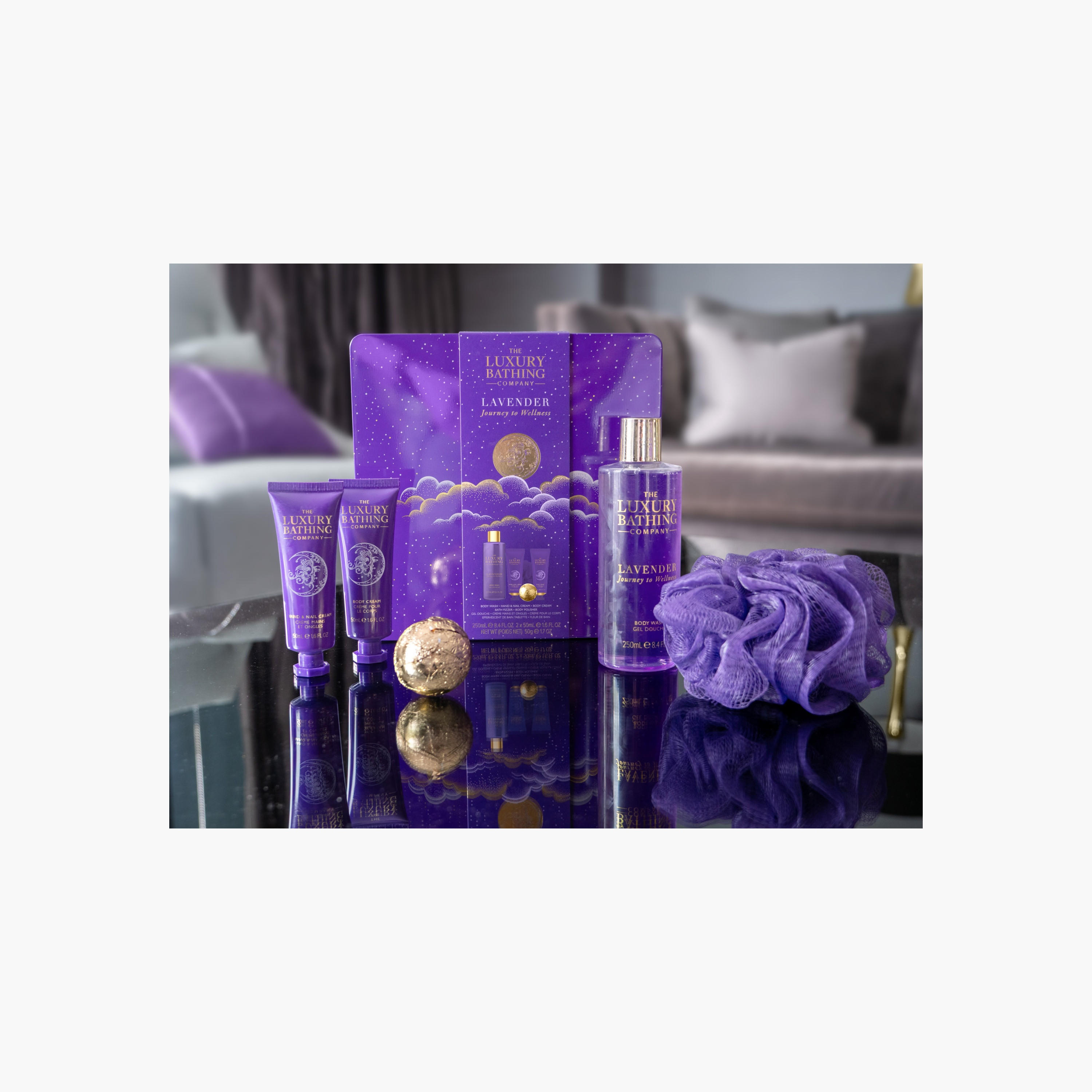 Luxury Bathing Company Lavender Wellness Bathing Collection-beautyandpersonalcare-giftsets-image-2