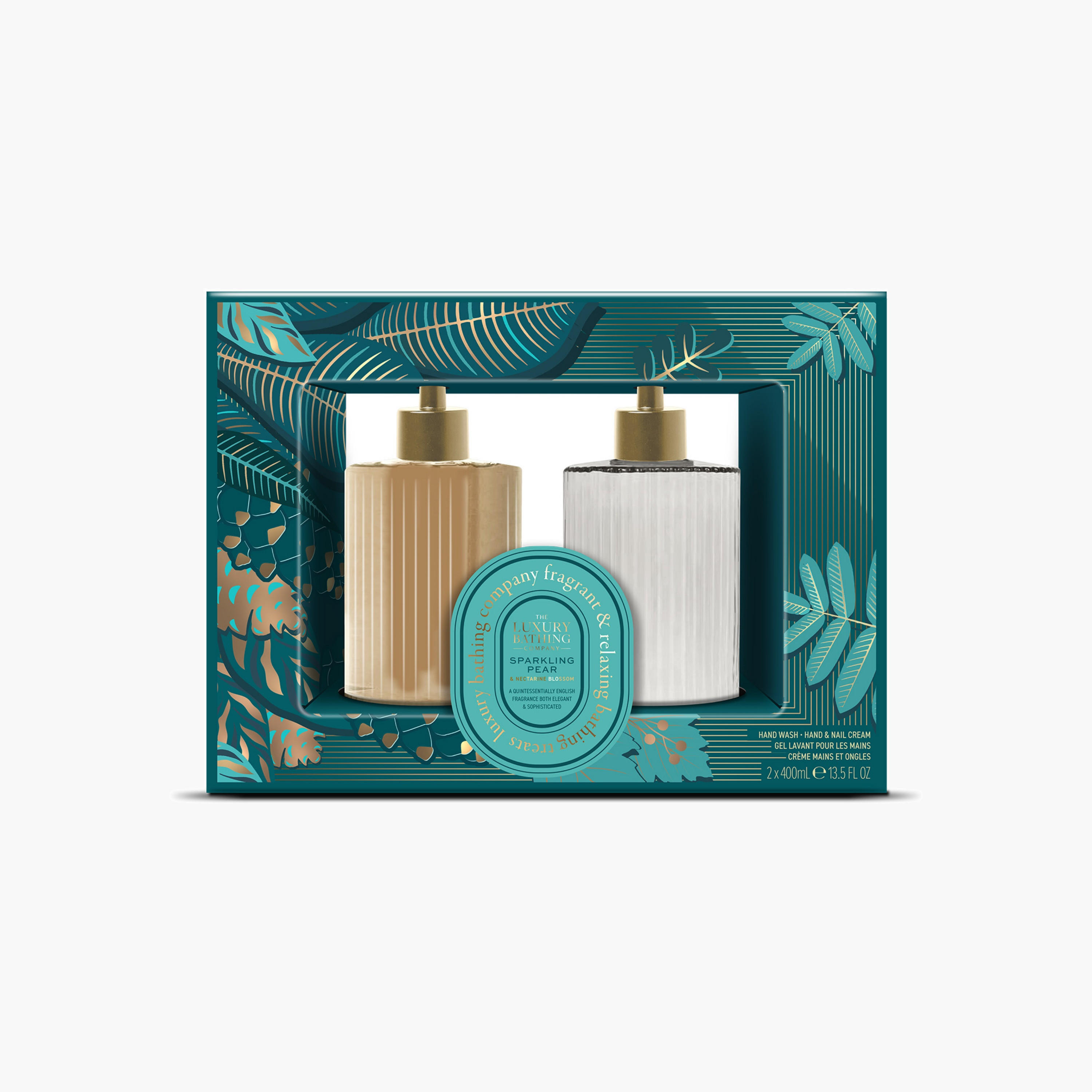 لاكشري باثينج كومبانيطقم غسول يدين ومرطب كمثرى و نكتارين-beautyandpersonalcare-giftsets-image-2