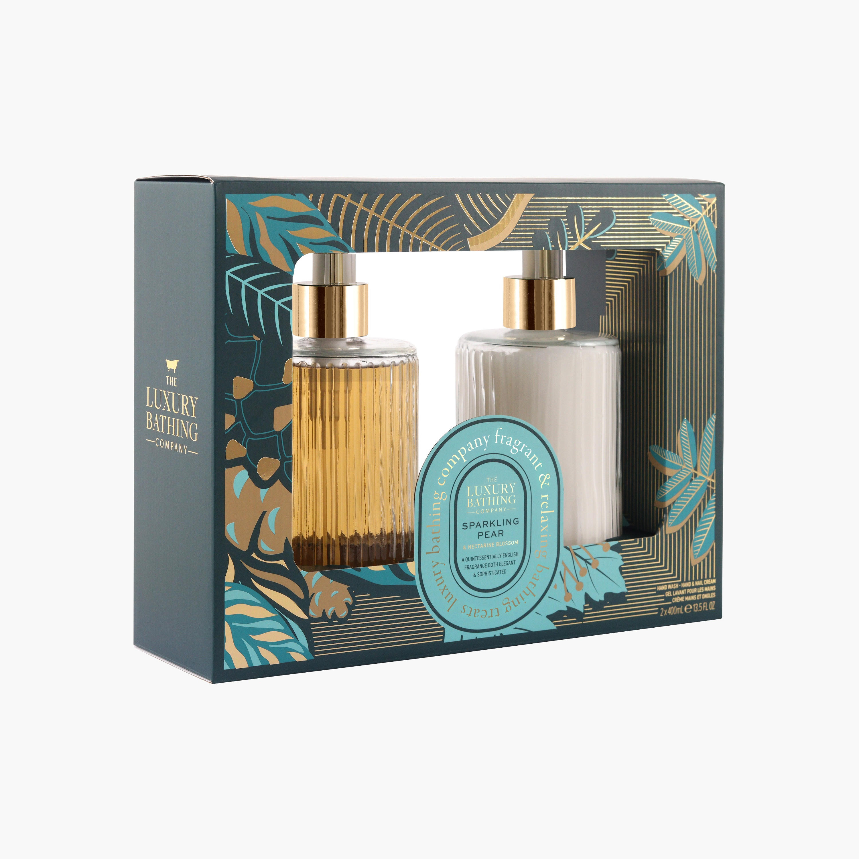 لاكشري باثينج كومبانيطقم غسول يدين ومرطب كمثرى و نكتارين-beautyandpersonalcare-giftsets-image-4