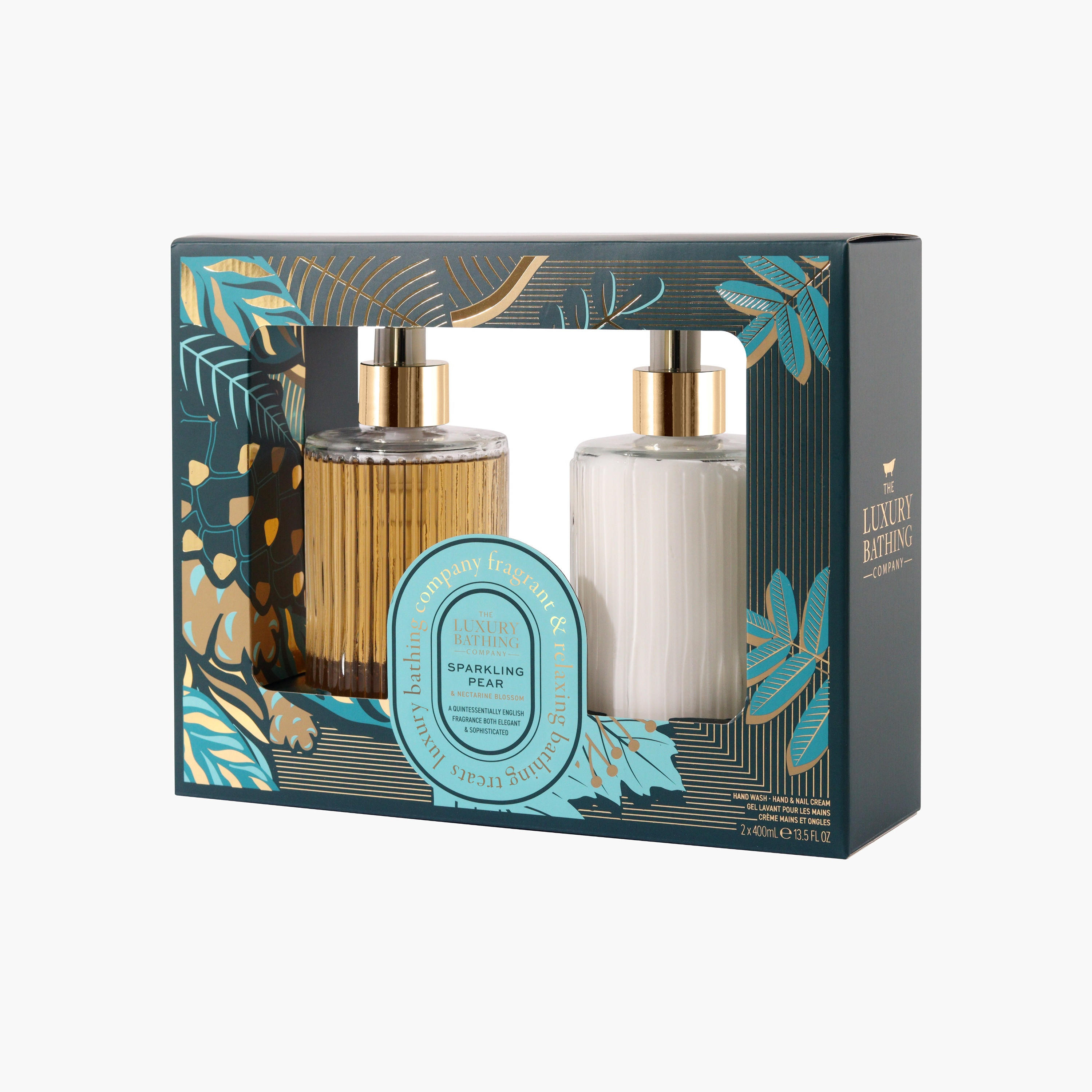 لاكشري باثينج كومبانيطقم غسول يدين ومرطب كمثرى و نكتارين-beautyandpersonalcare-giftsets-image-5