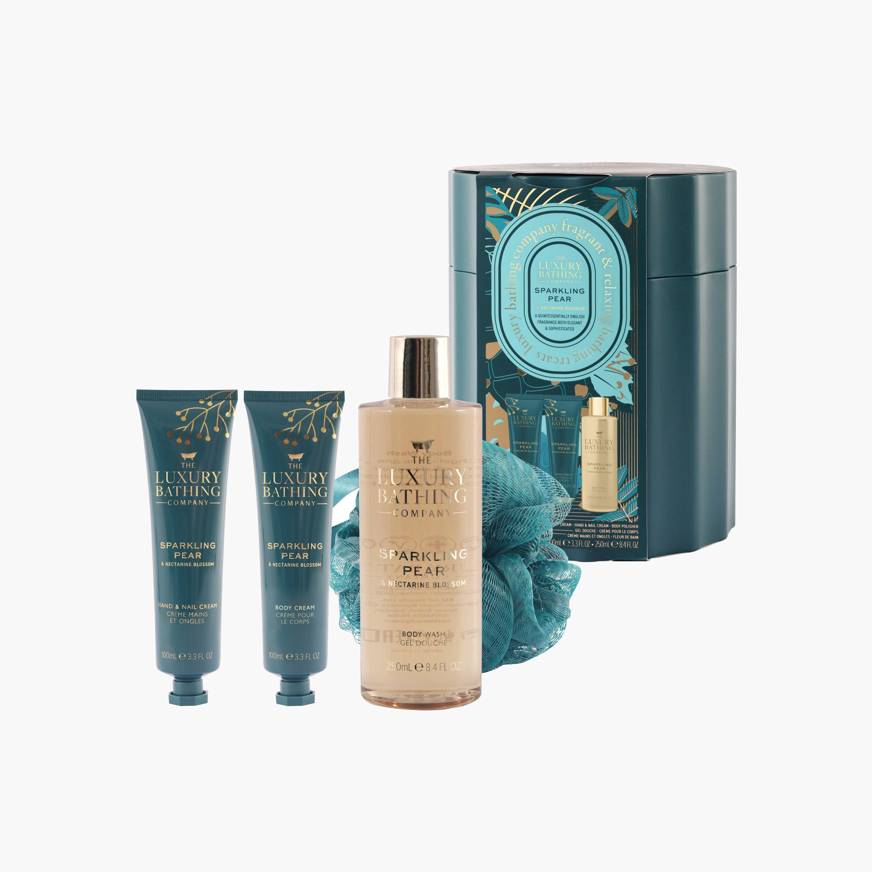 لاكشري باثينج كومبانيمجموعة استحمام كمثرى و نكتارين متألقة-beautyandpersonalcare-giftsets-image-5