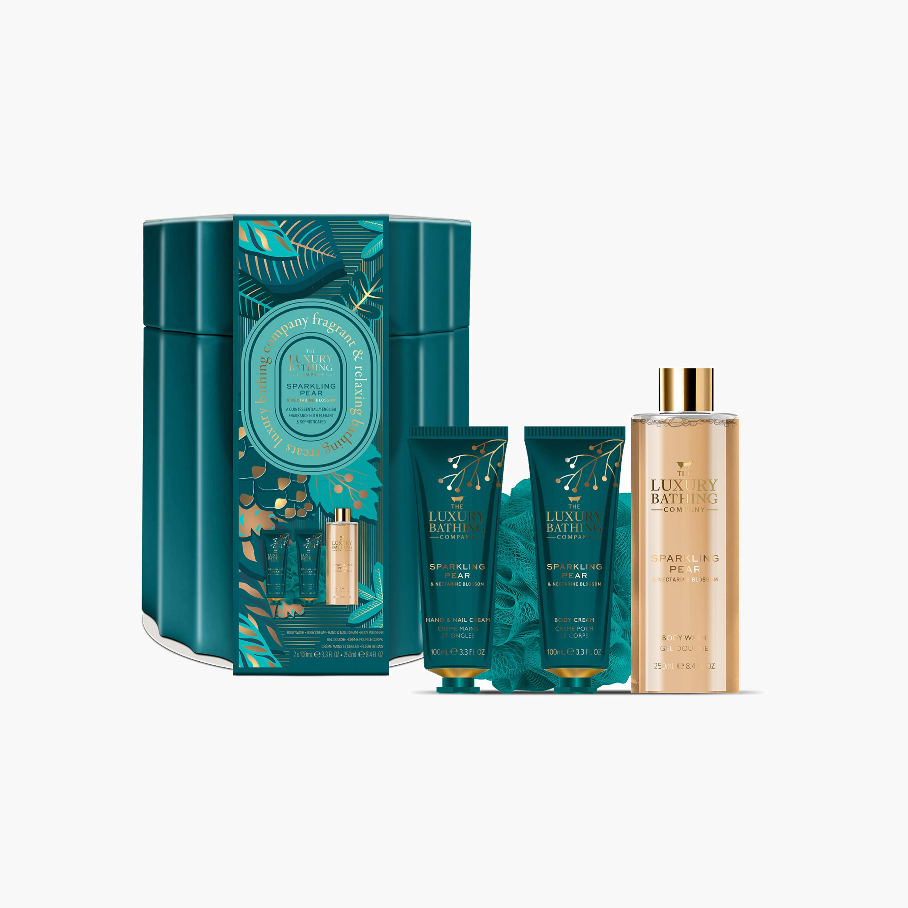 لاكشري باثينج كومبانيمجموعة استحمام كمثرى و نكتارين متألقة-beautyandpersonalcare-giftsets-image-3