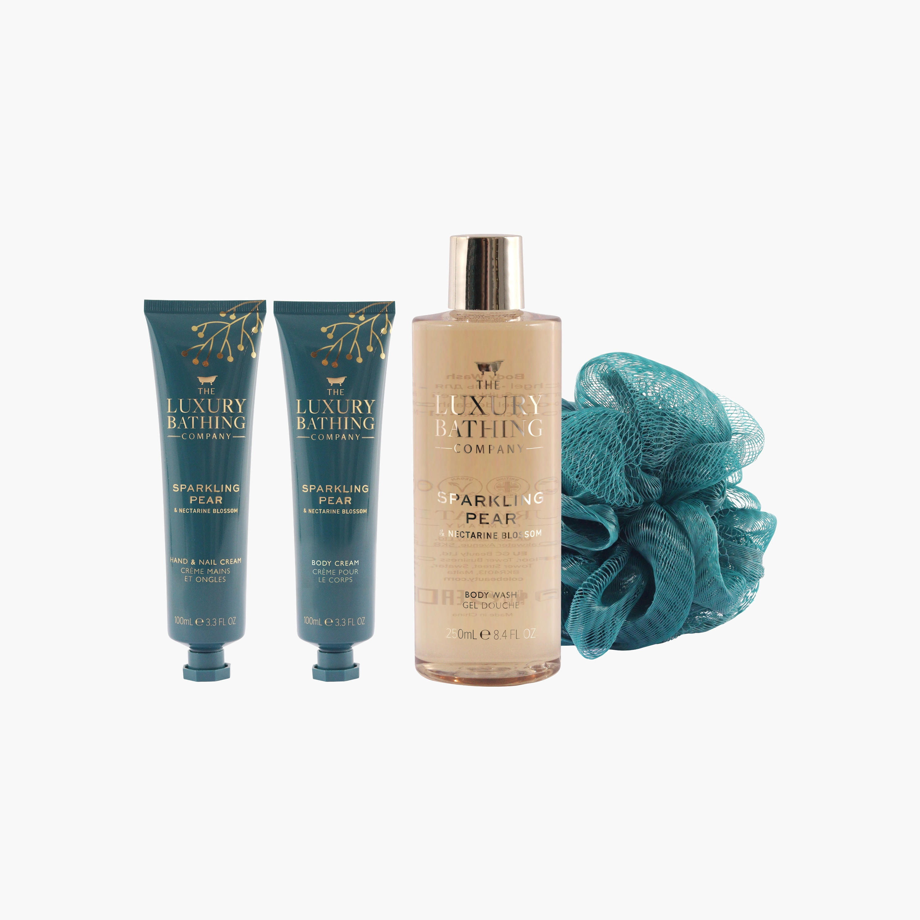 لاكشري باثينج كومبانيمجموعة استحمام كمثرى و نكتارين متألقة-beautyandpersonalcare-giftsets-image-2