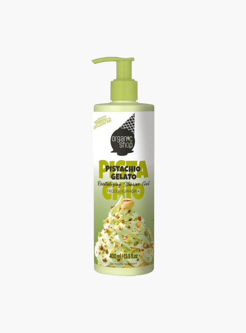جل استحمام منشط بنكهات الفستق من أورجانيك شوب - 400 مل-beautyandpersonalcare-bathandbody-bathandshower-bodywash-image-1