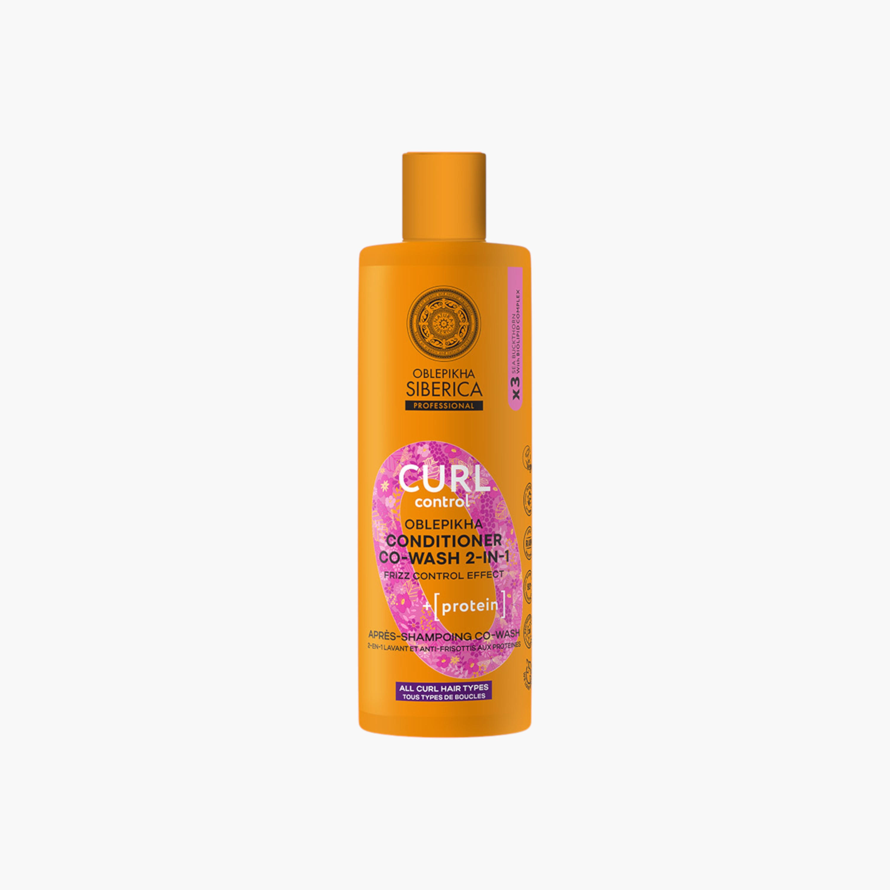 Organic Shop Curl Control Oblepikha Co-wash 2 in 1 Conditioner - 400 ml-beautyandpersonalcare-hair-haircare-conditioners-image-1