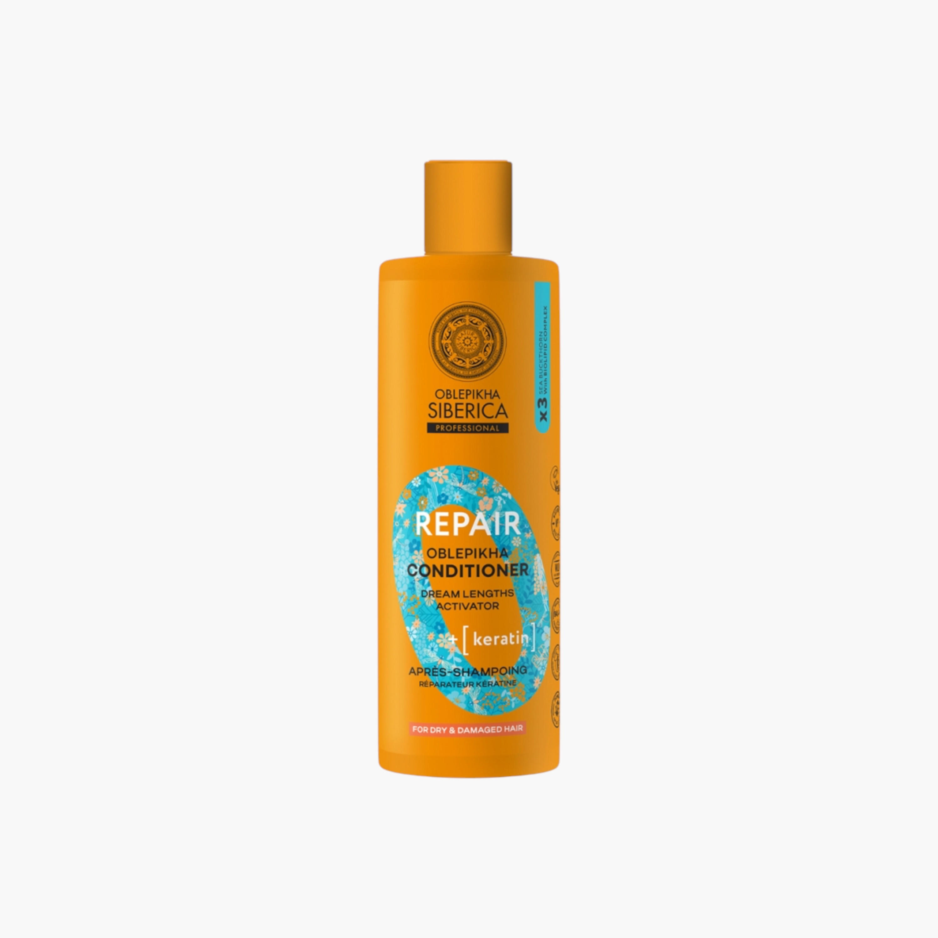 بلسم كيراتين أوبلبيكا لإصلاح الشعر من أورجانيك شوب - 400 مل-beautyandpersonalcare-hair-haircare-conditioners-image-1