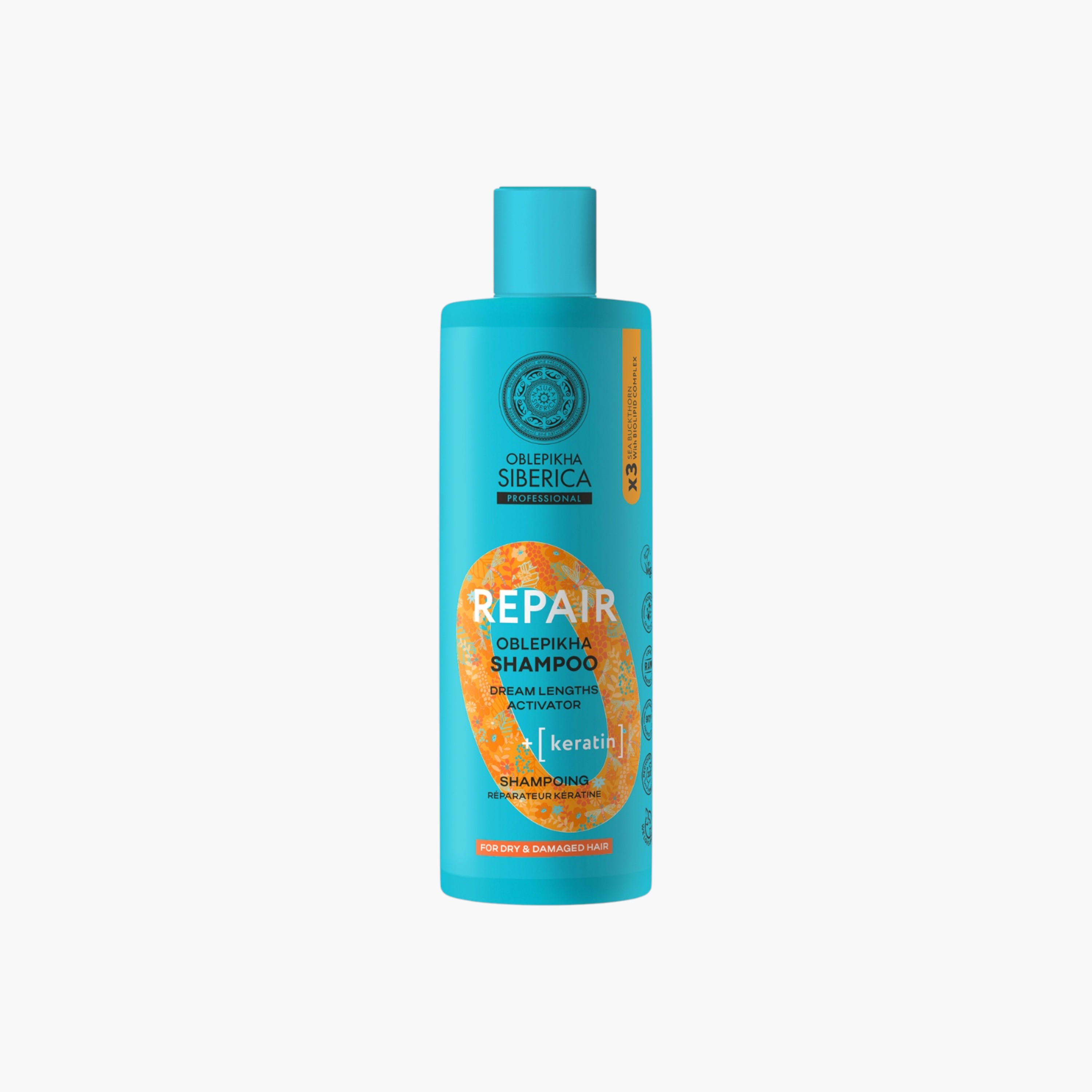 شامبو كيراتين أوبلبيكا لإصلاح الشعر من أورجانيك شوب - 400 مل-beautyandpersonalcare-hair-haircare-shampoos-image-1