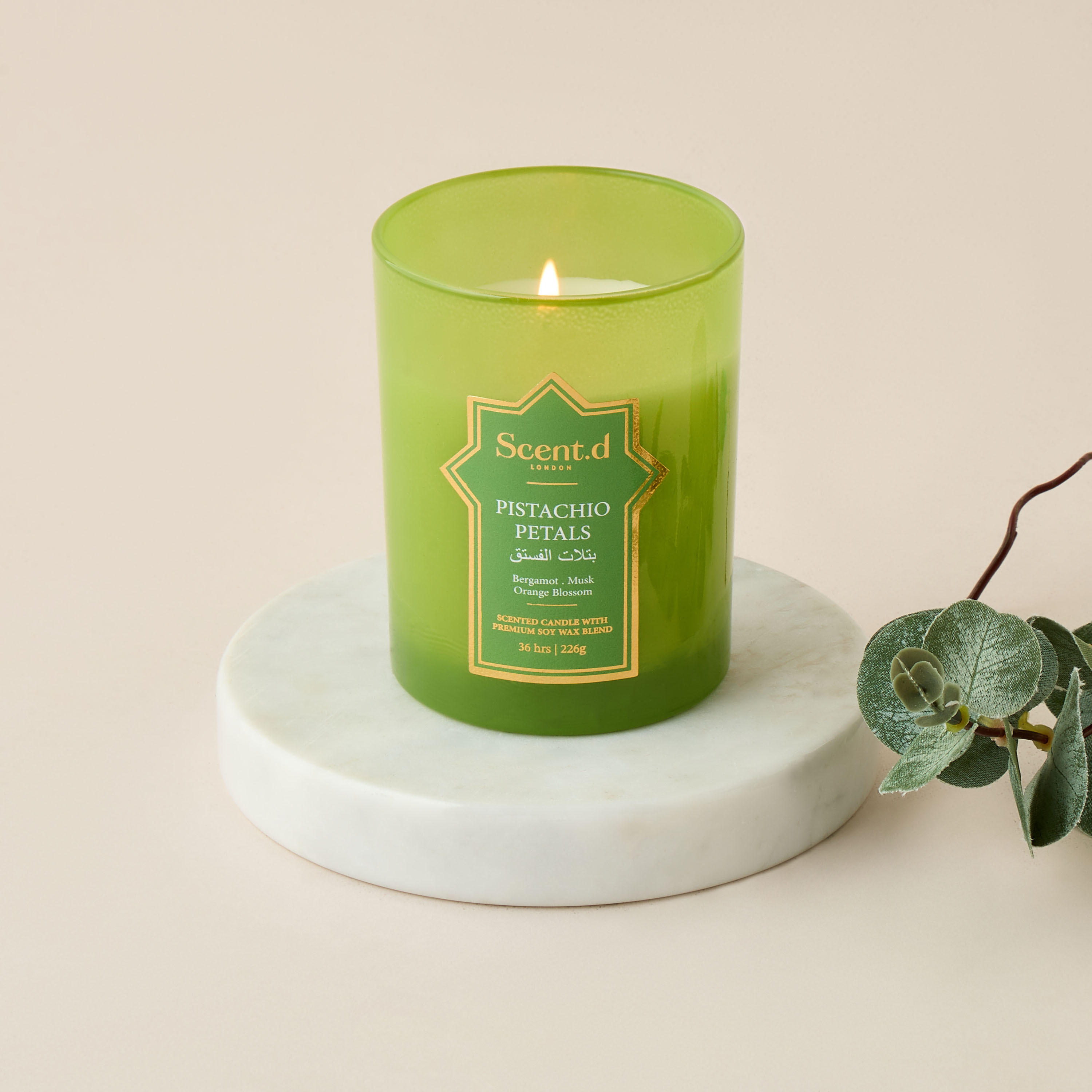 Scent.d London Celestial Breeze Scented Jar Candle - 226 gms-household-homefragrance-candles-image-4