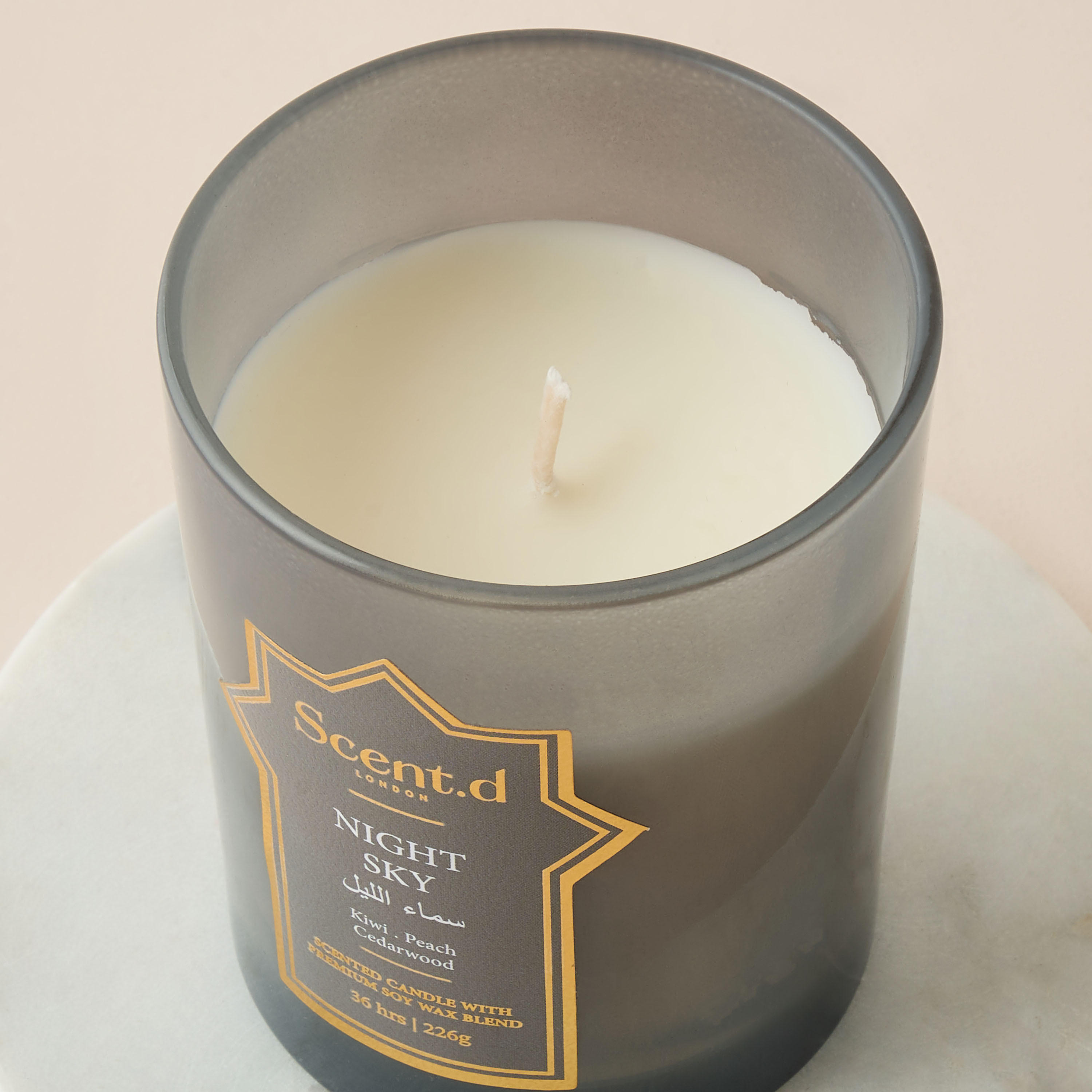 Scent.d London Celestial Breeze Scented Jar Candle - 226 gms-household-homefragrance-candles-image-3