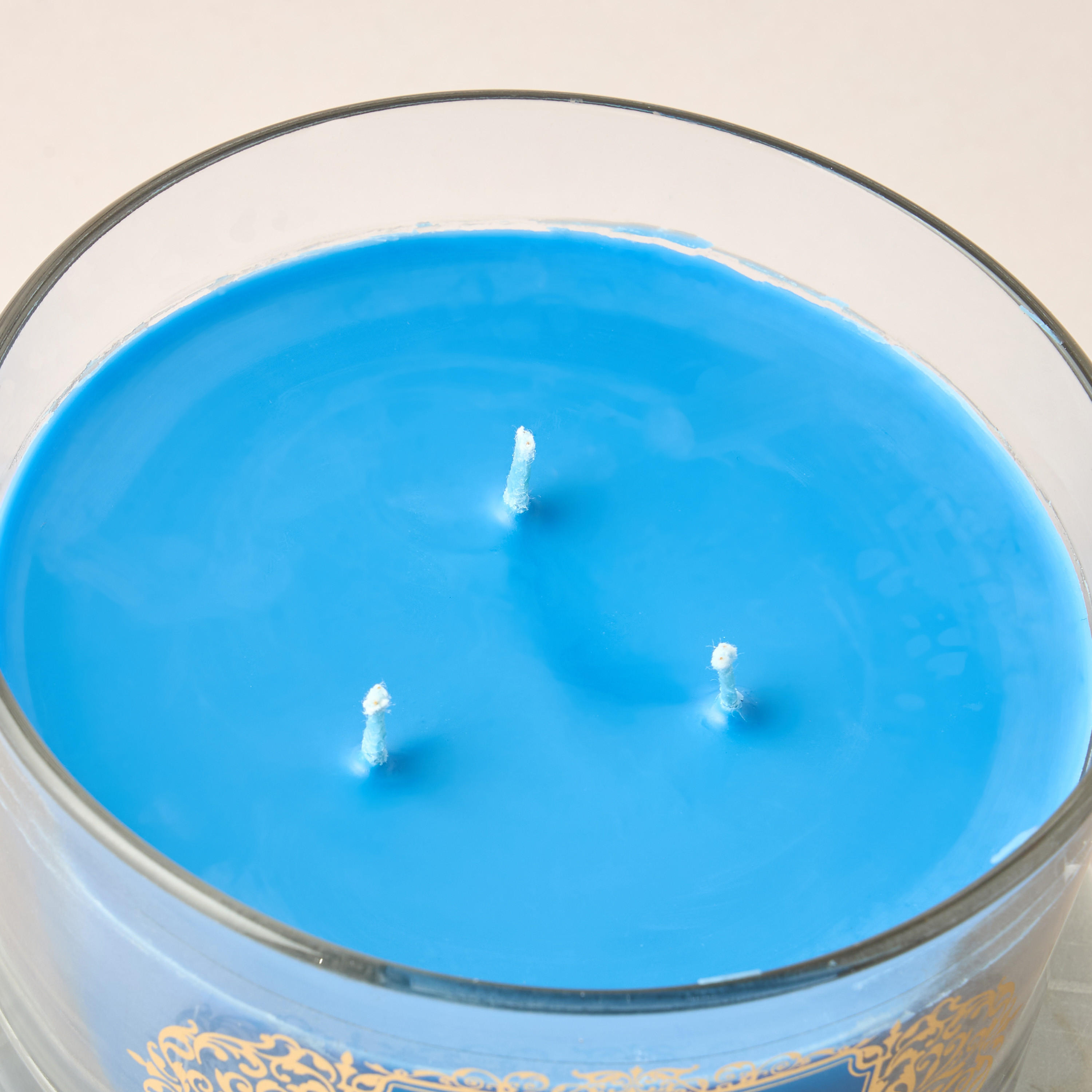 Scent.d Pomegranate Noir Scented 3-Wick Jar Candle - 450 gms-household-homefragrance-candles-image-3