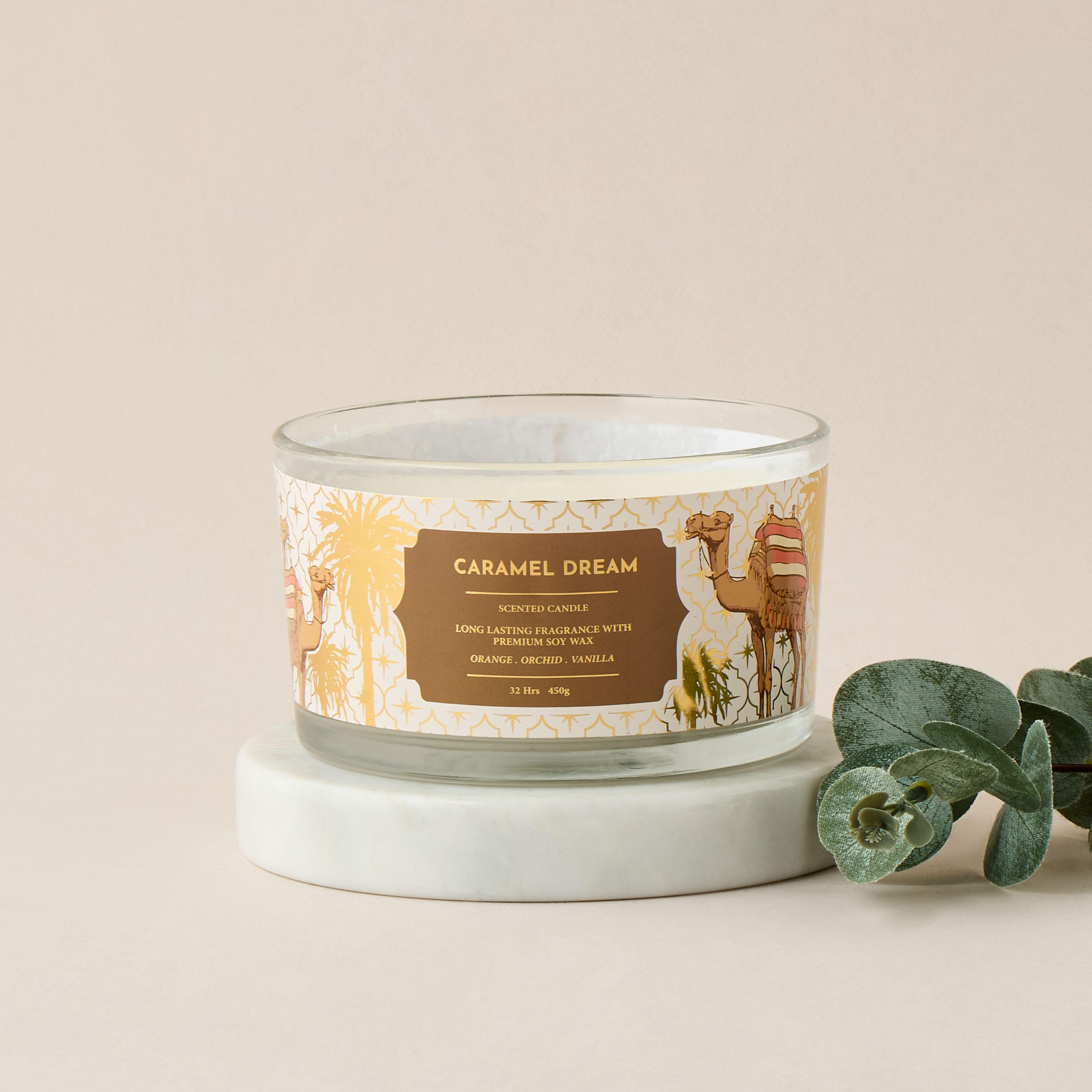 Scent.d Pomegranate Noir Scented 3-Wick Jar Candle - 450 gms-household-homefragrance-candles-image-1