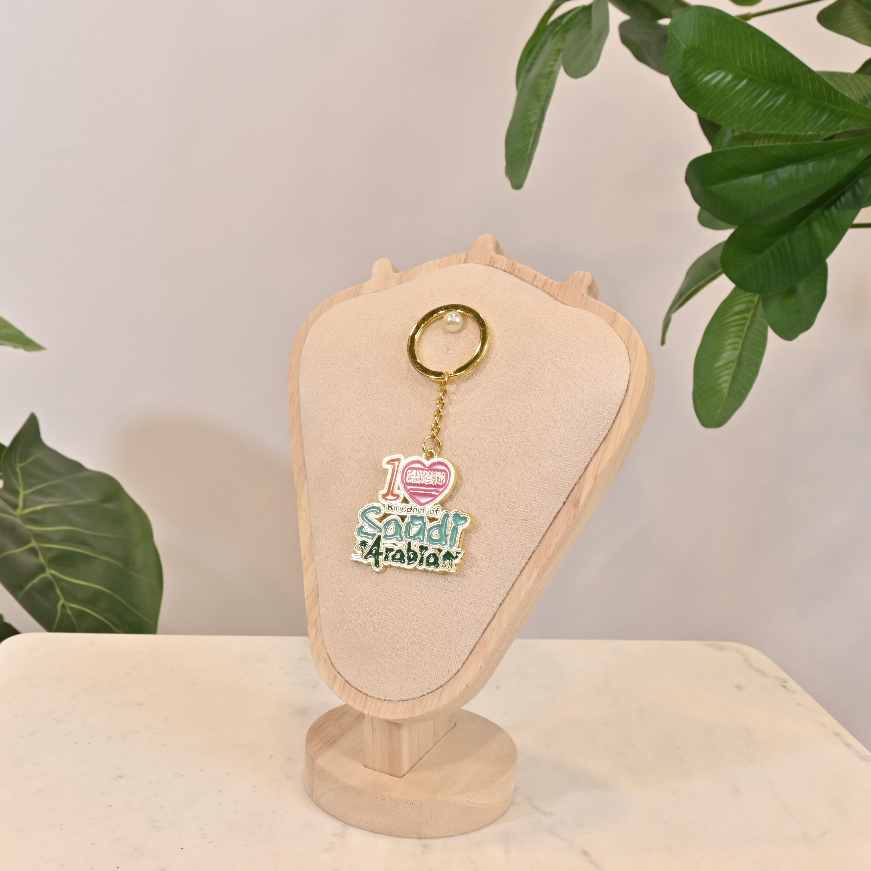 Crafted by Lifestyle Saudi Arabia Souvenir Keychain-household-walldecorandmirrors-wallaccessories-image-1
