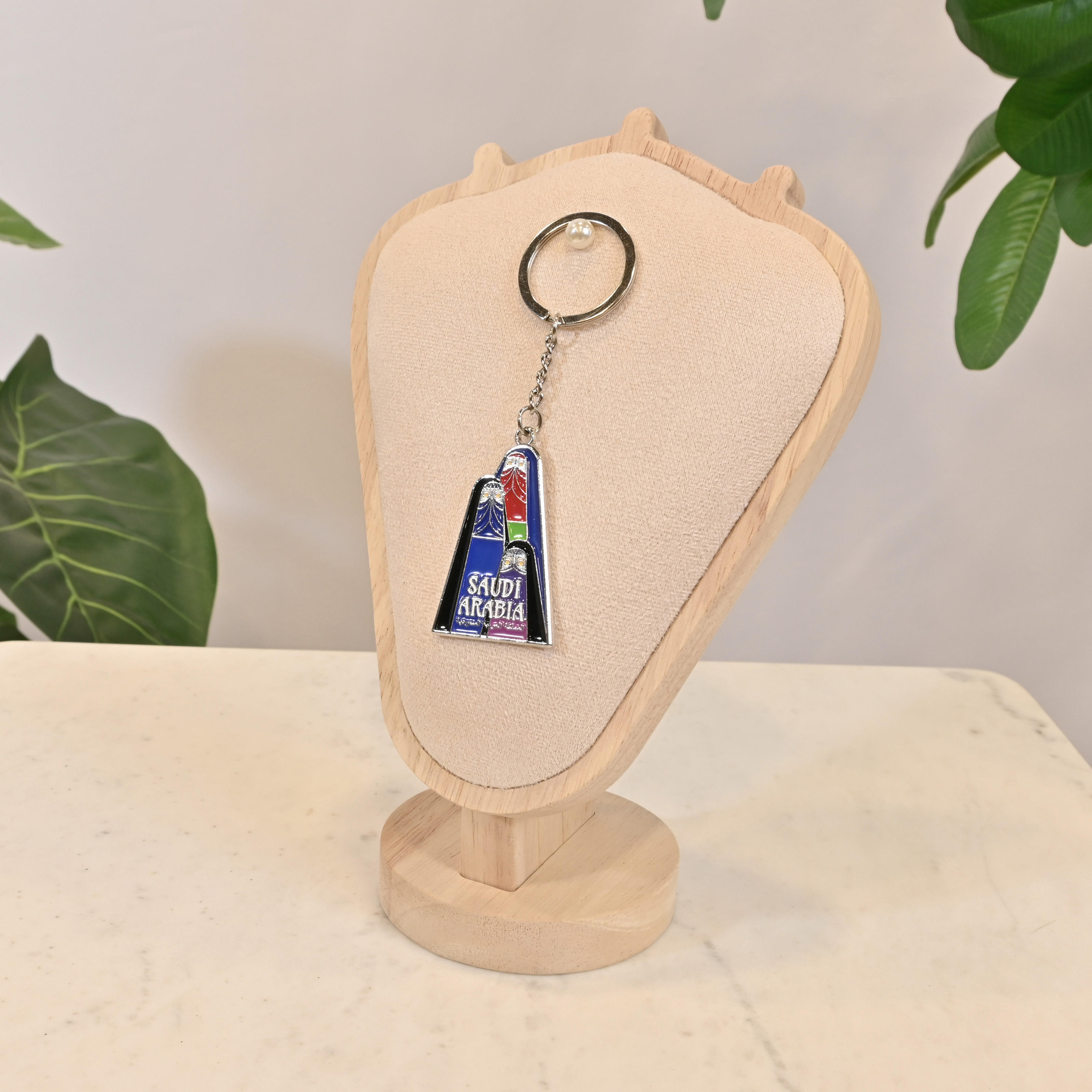 Crafted by Lifestyle Saudi Arabia Enamel Keychain-household-walldecorandmirrors-wallaccessories-image-1