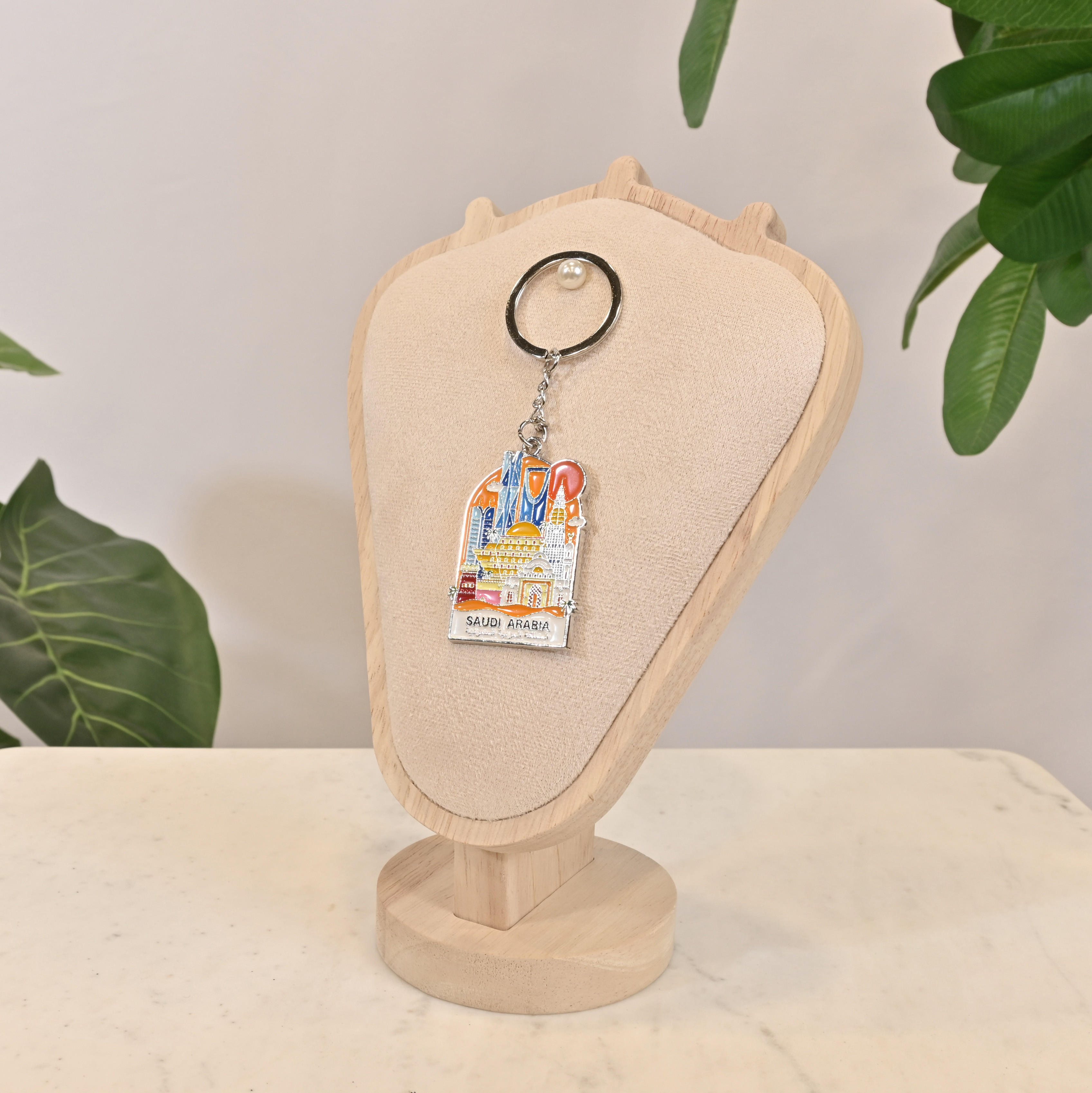 Crafted by Lifestyle Saudi Arabia Landmark Keychain-household-walldecorandmirrors-wallaccessories-image-1