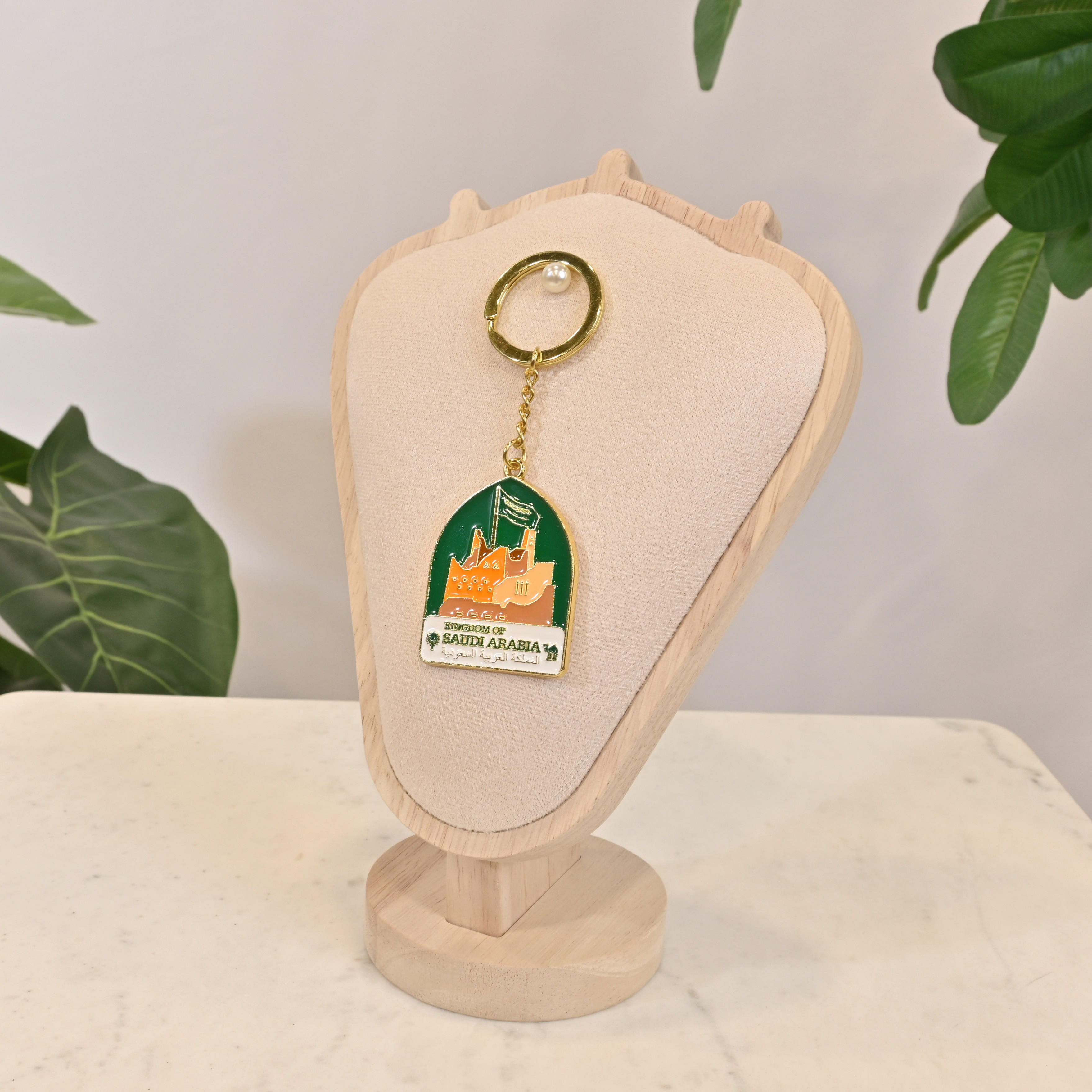 Crafted by Lifestyle Saudi Arabia Souvenir Keychain-household-walldecorandmirrors-wallaccessories-image-1