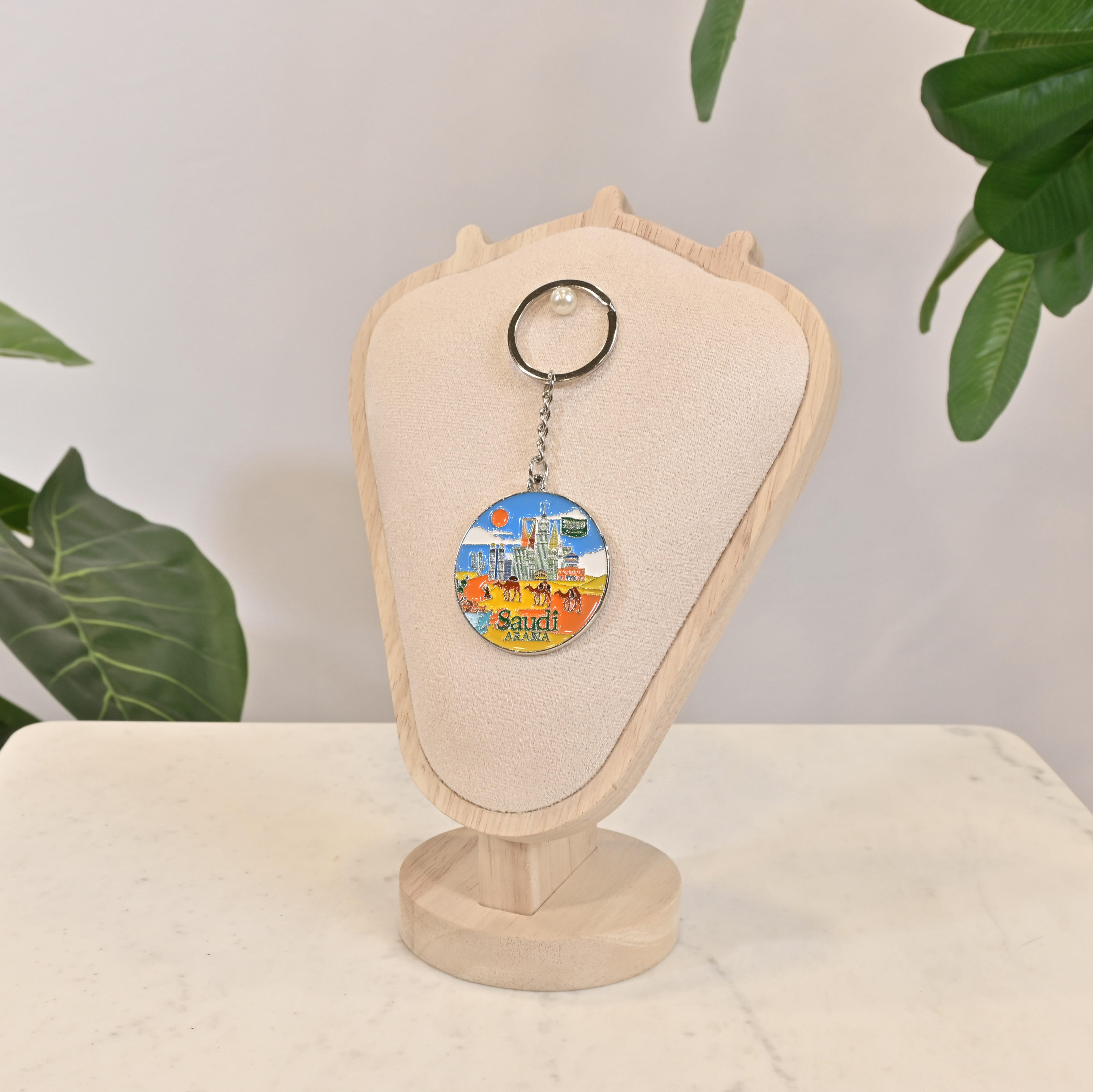 Crafted by Lifestyle Saudi Arabia Souvenir Keychain-household-walldecorandmirrors-wallaccessories-image-1