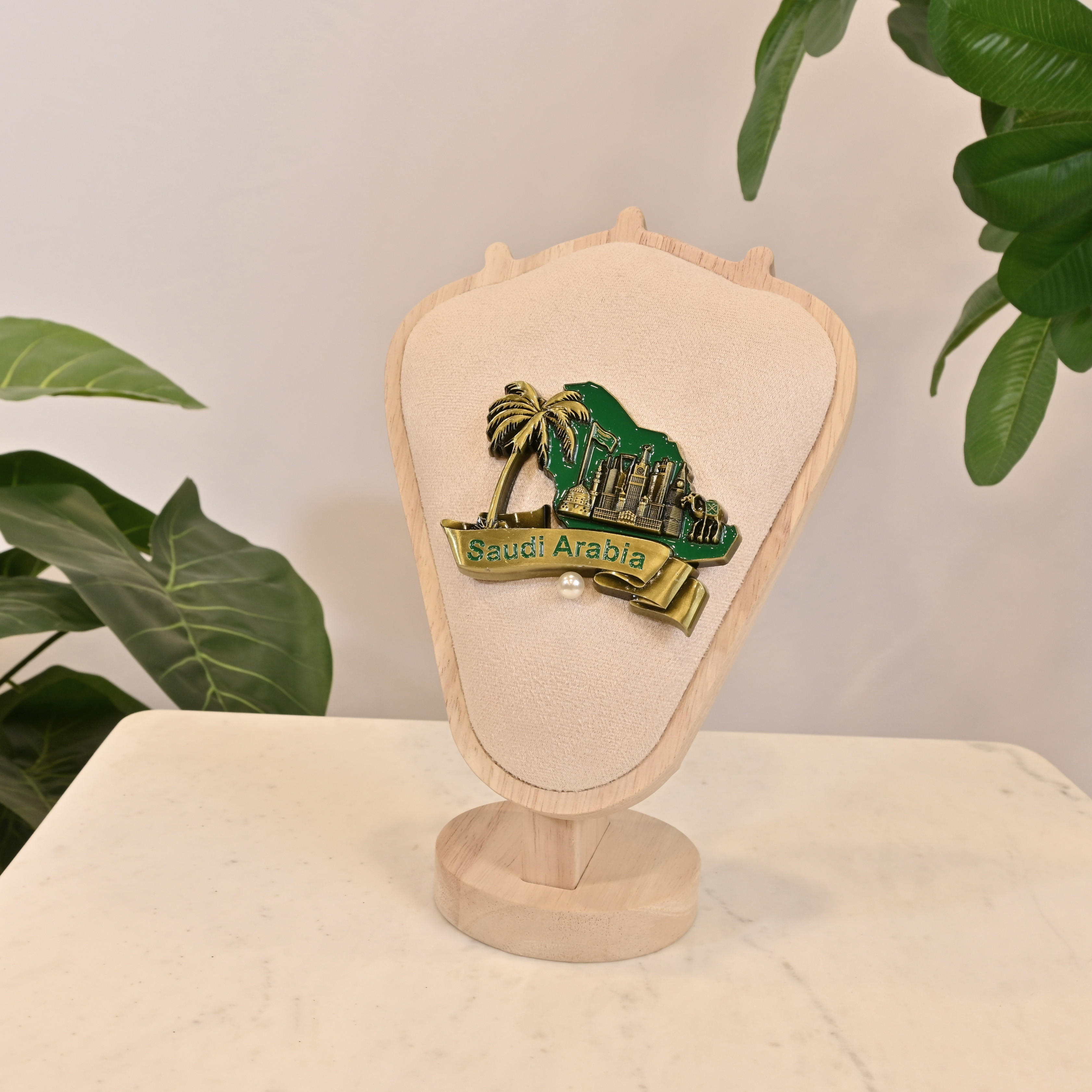 Crafted by Lifestyle Saudi Arabia Map Brooch-household-walldecorandmirrors-wallaccents-image-1