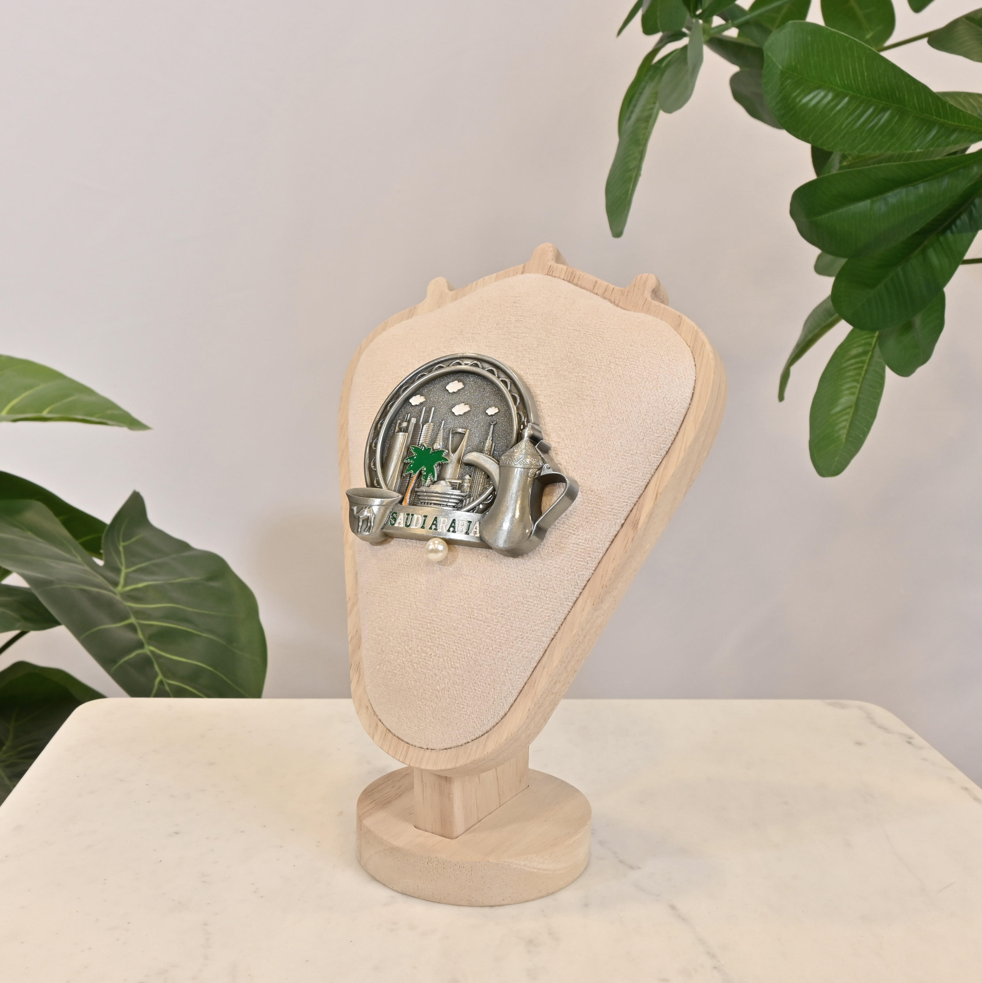 Crafted by Lifestyle Saudi Arabia Souvenir Magnet-household-walldecorandmirrors-wallaccents-image-1
