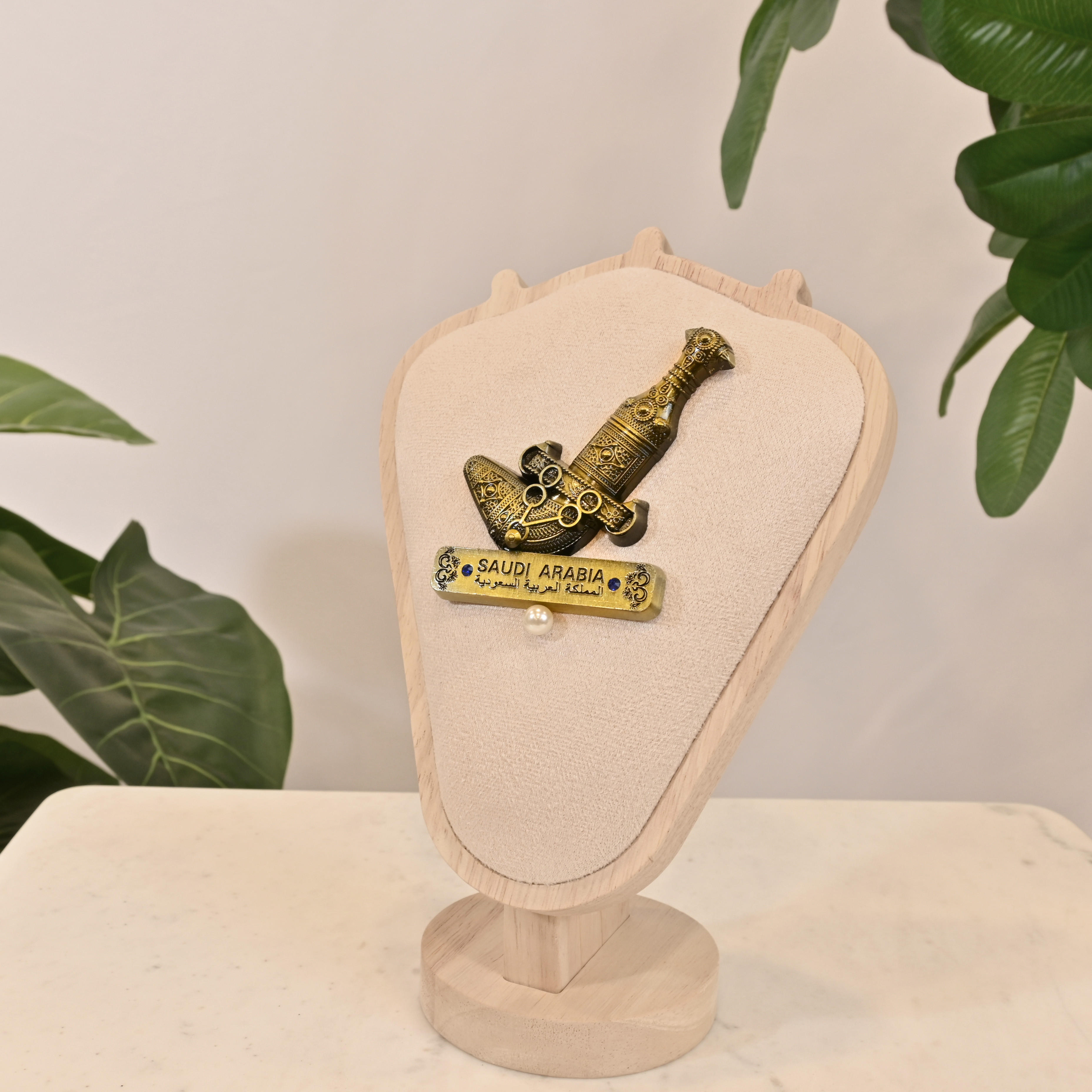 Crafted by Lifestyle Saudi Dagger Decorative Ornament-household-walldecorandmirrors-wallaccents-image-1