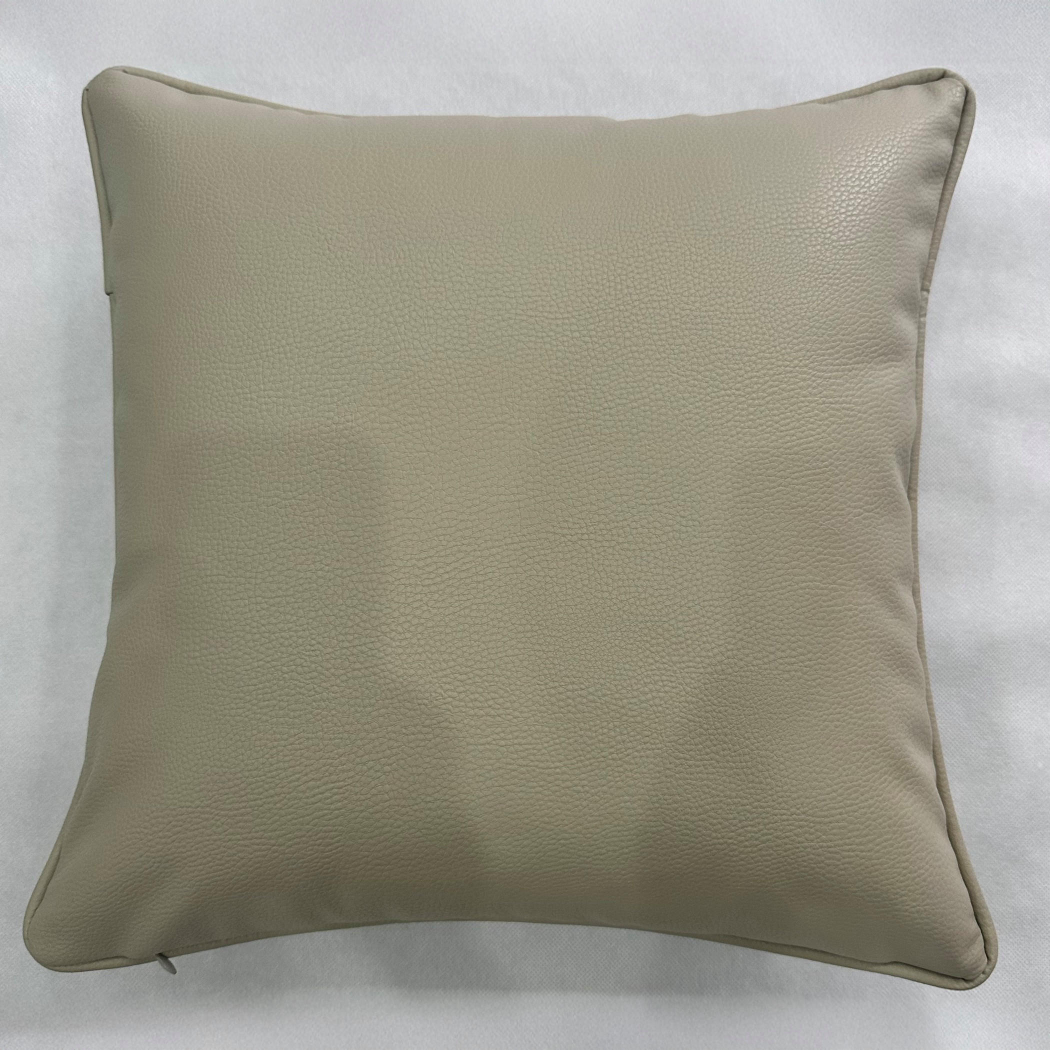 Unique Home Faux Leather Cushion Grey-household-cushionsandthrows-filledcushions-decorativecushions-image-2