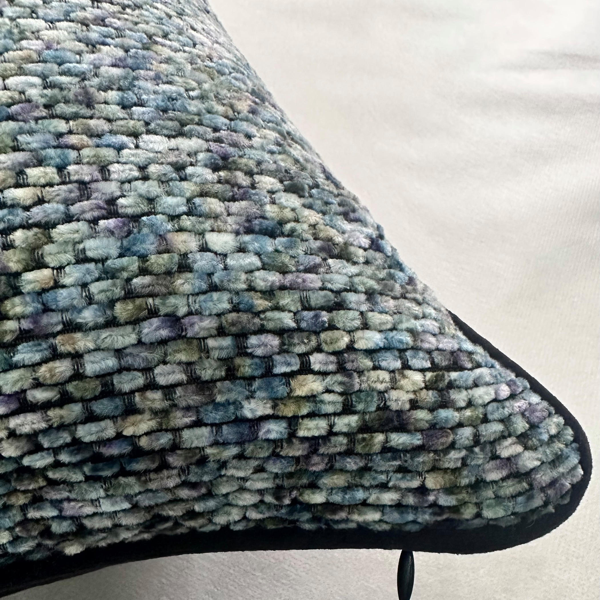 Unique Home Textured Decorative Cushion Blue-household-cushionsandthrows-filledcushions-decorativecushions-image-3