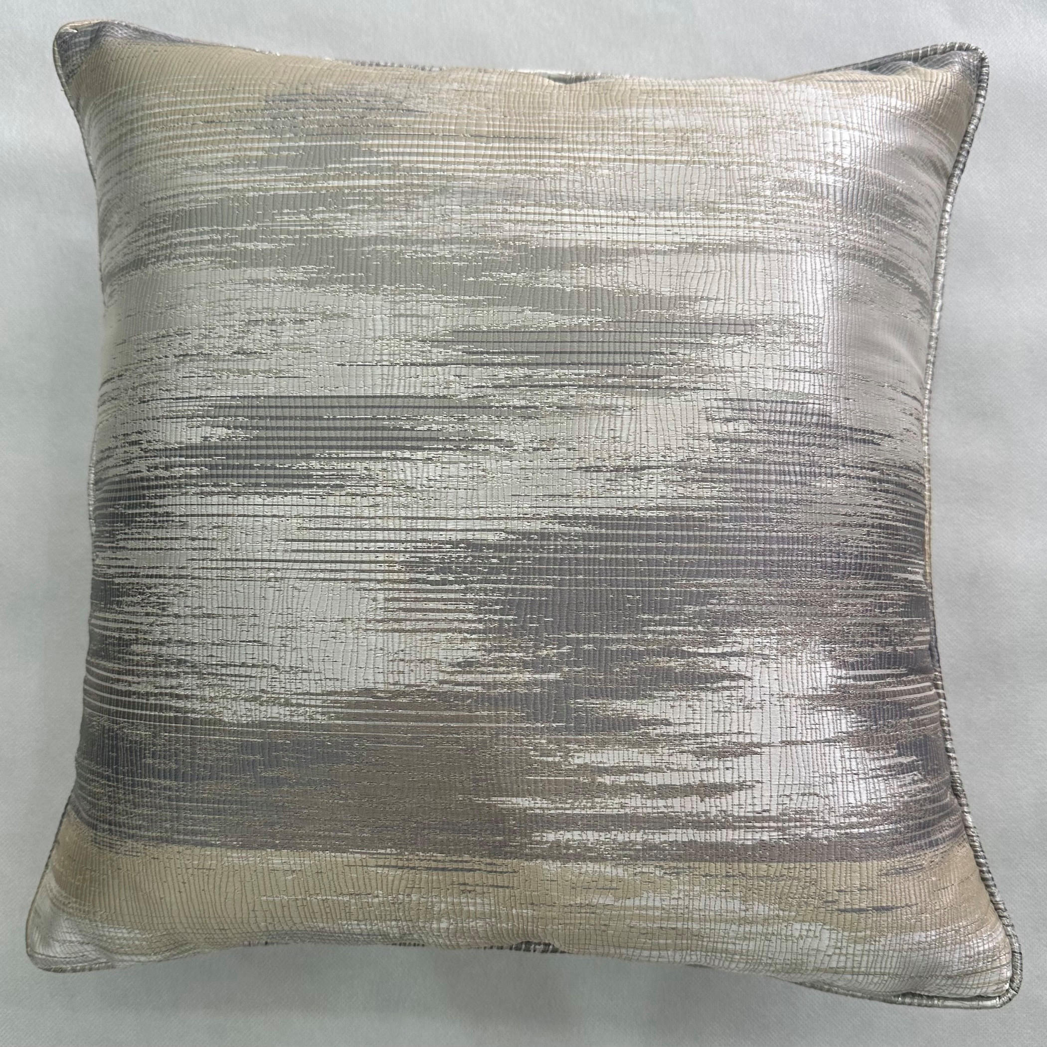 Unique Home Textured Decorative Cushion Silver Grey-household-cushionsandthrows-filledcushions-decorativecushions-image-2