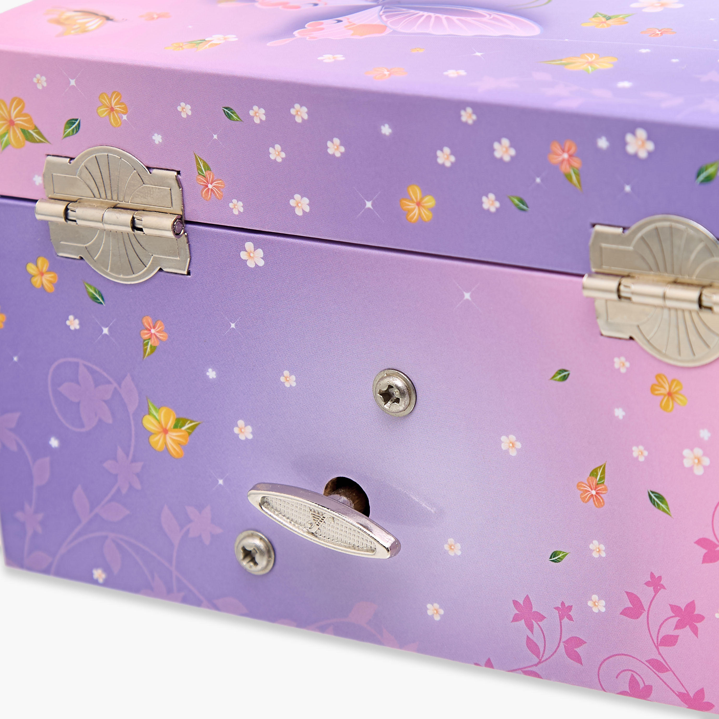 Musical Jewellery Box Butterfly Print - 14.8x10.6x8.5 cms-women-watchesandjewellery-jewellery-storage-image-7