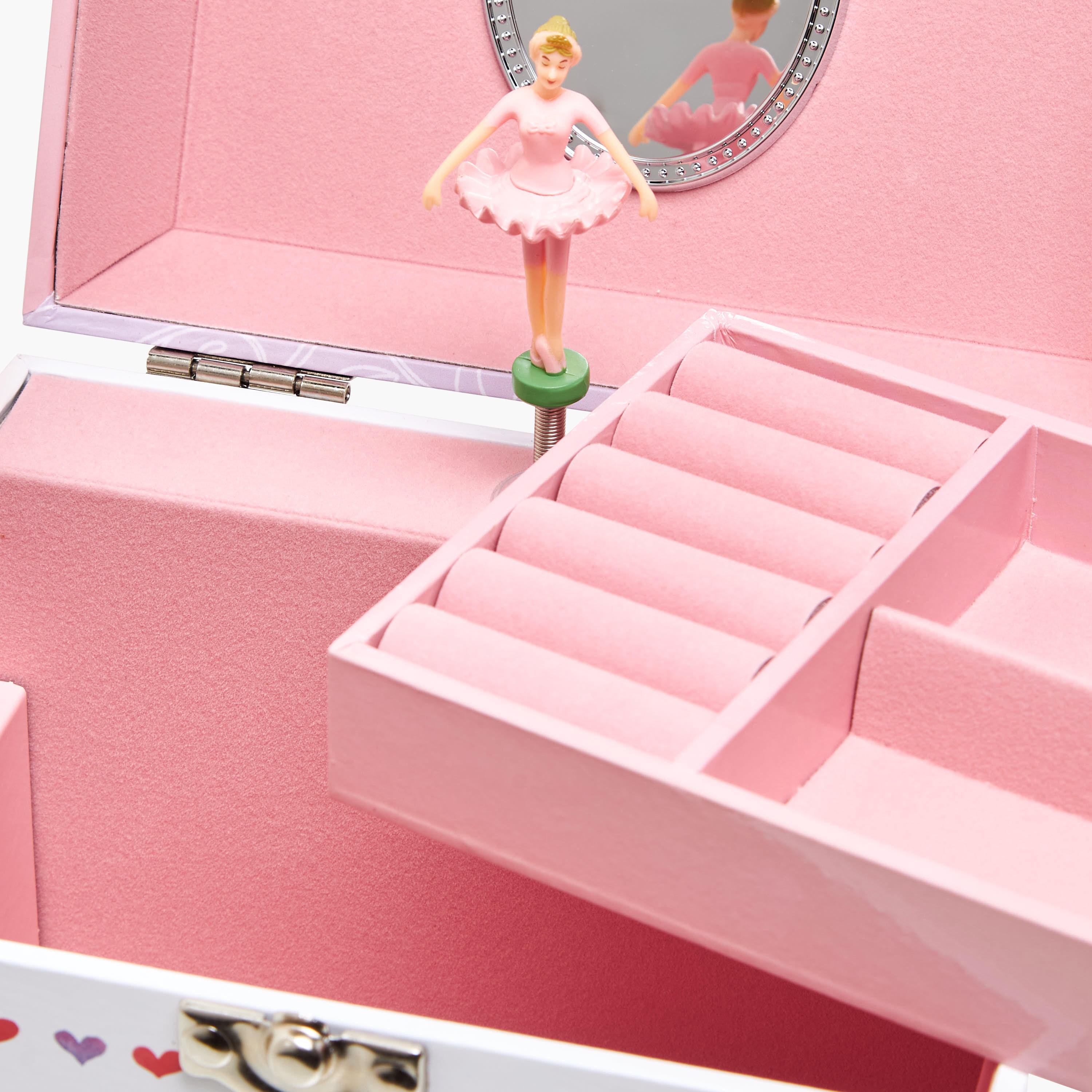 Jewellery Organiser with Ballerina Print - 17x13x14 cms-women-watchesandjewellery-jewellery-storage-image-10
