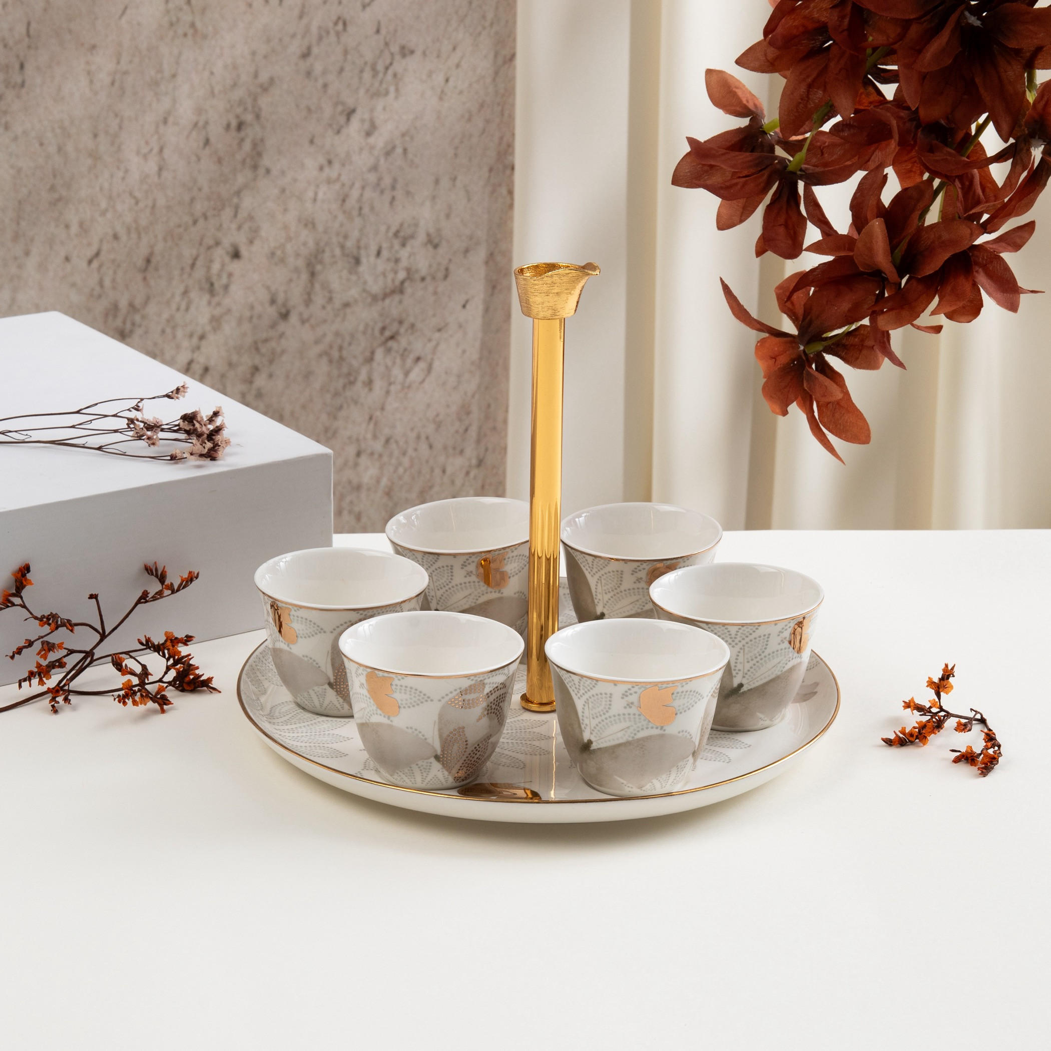 Otantik Butterfly Cawa Cup Set-household-dining-teaandcoffee-teaandcoffeesets-image-1