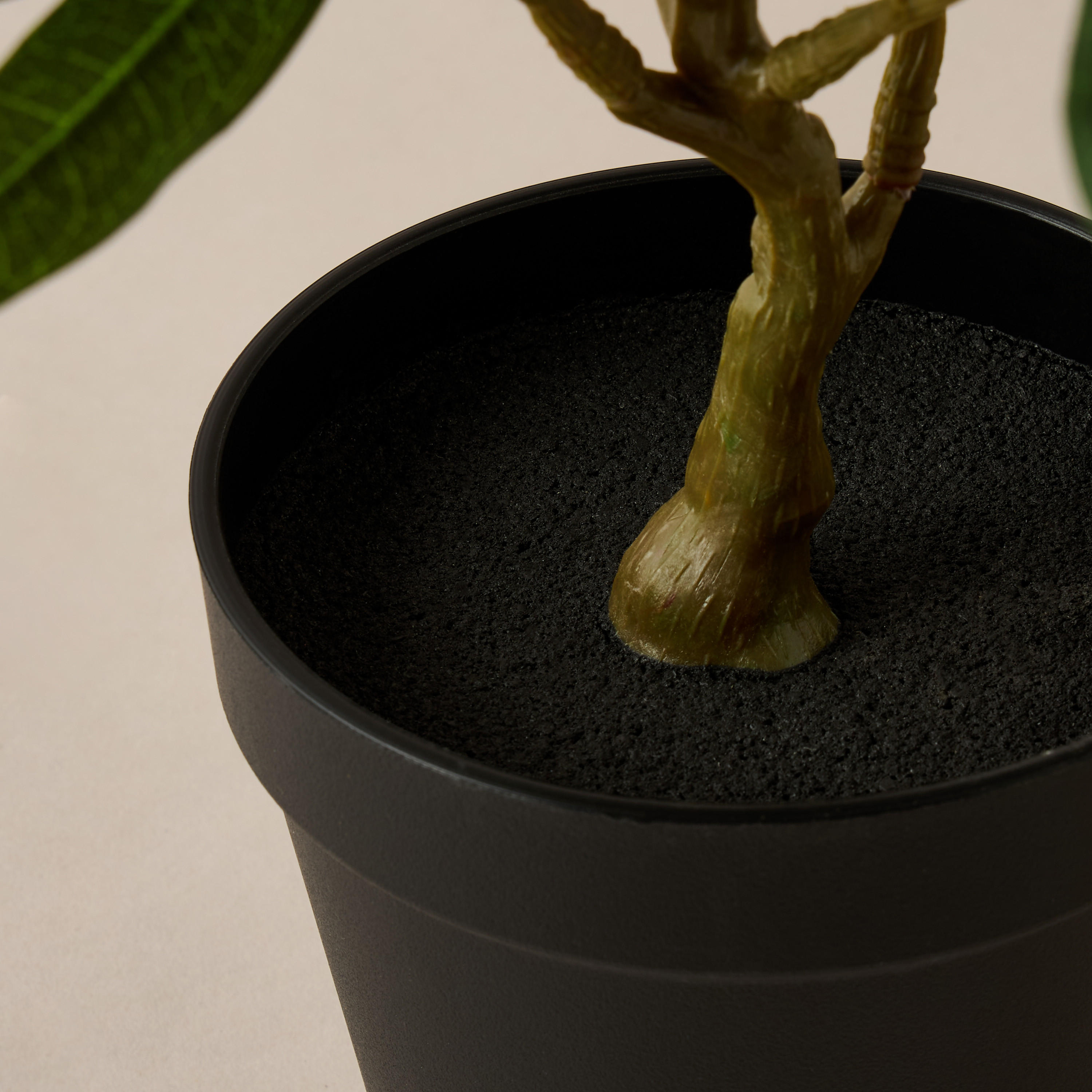 Decorative Potted Olive Tree - 15 cms-household-gardenandoutdoor-artificialplants-pottedplants-image-3