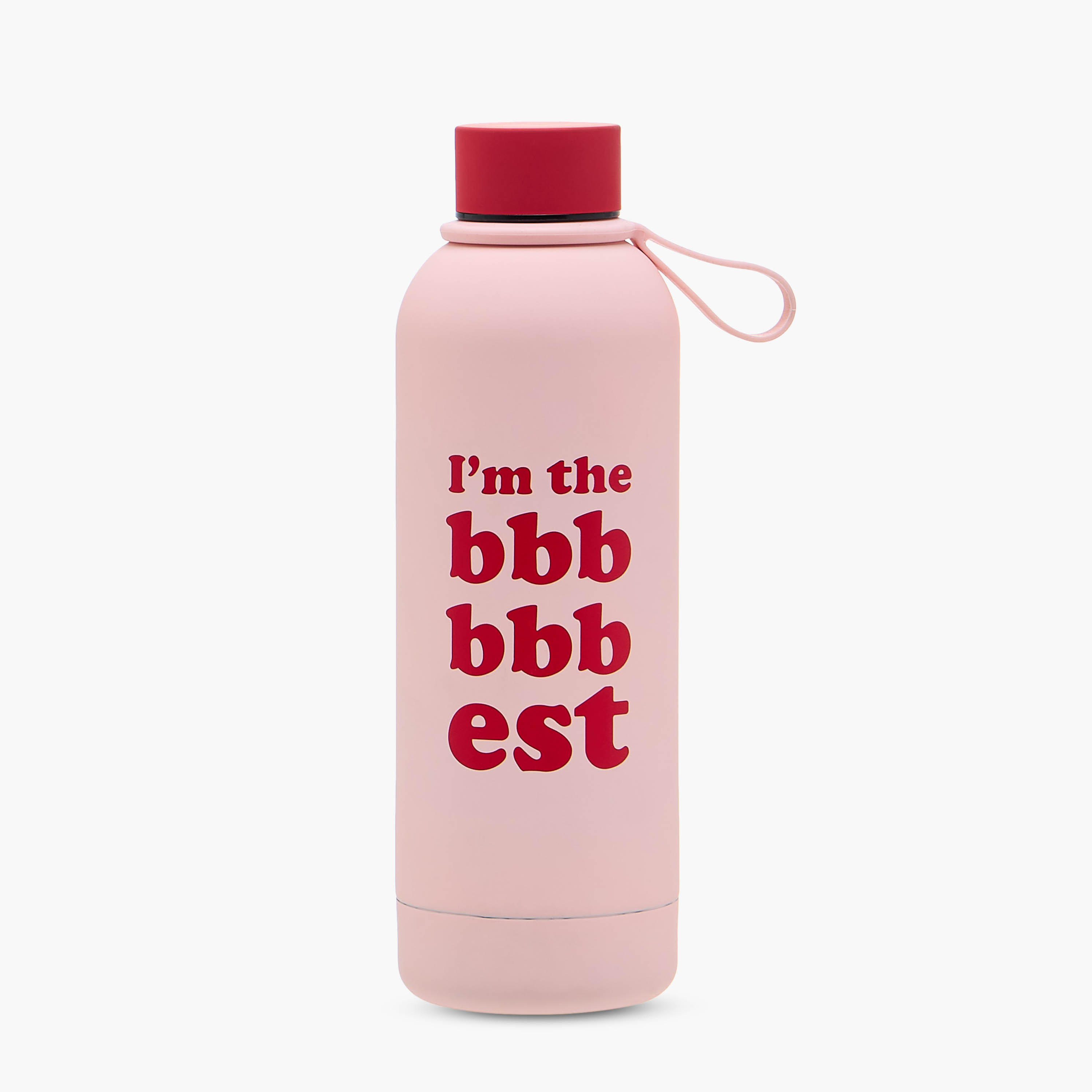 Slogan Print Stainless Steel Water Bottle - 500 ml-household-dining-drinkserveware-bottles-image-1