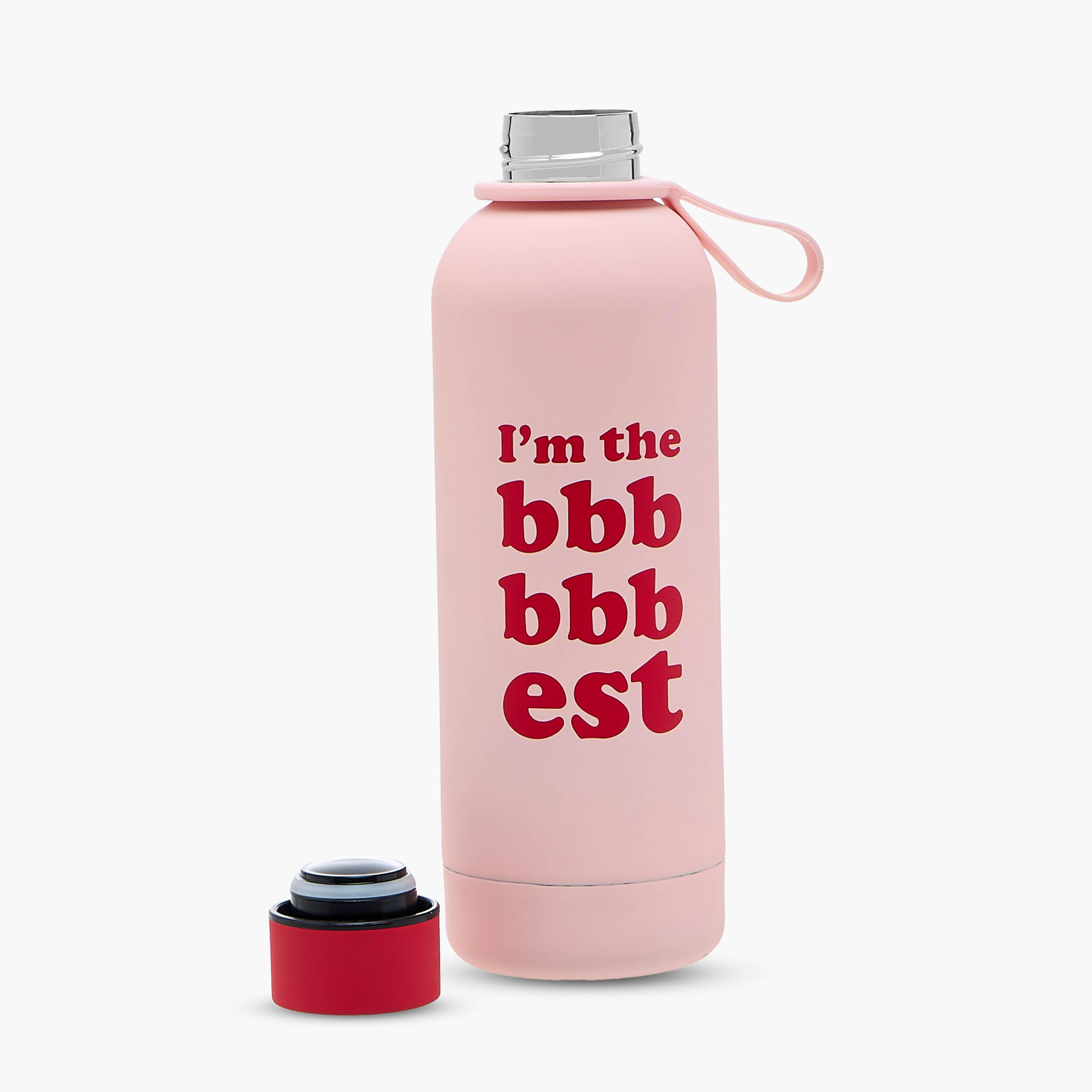 Slogan Print Stainless Steel Water Bottle - 500 ml-household-dining-drinkserveware-bottles-image-2