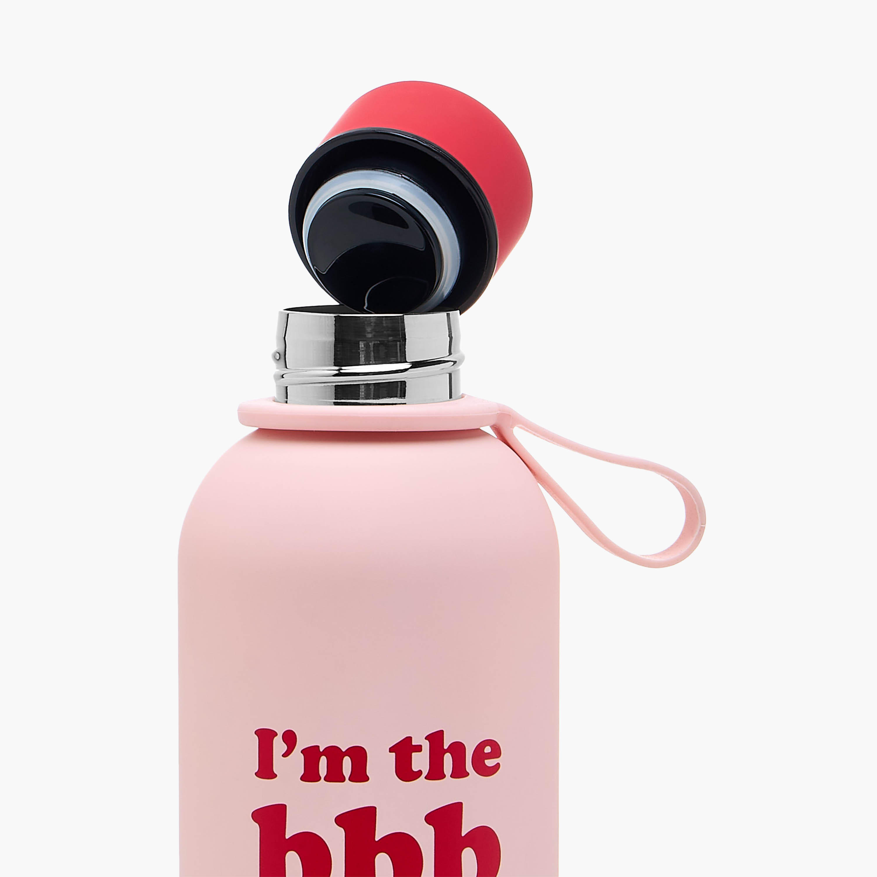 Slogan Print Stainless Steel Water Bottle - 500 ml-household-dining-drinkserveware-bottles-image-5