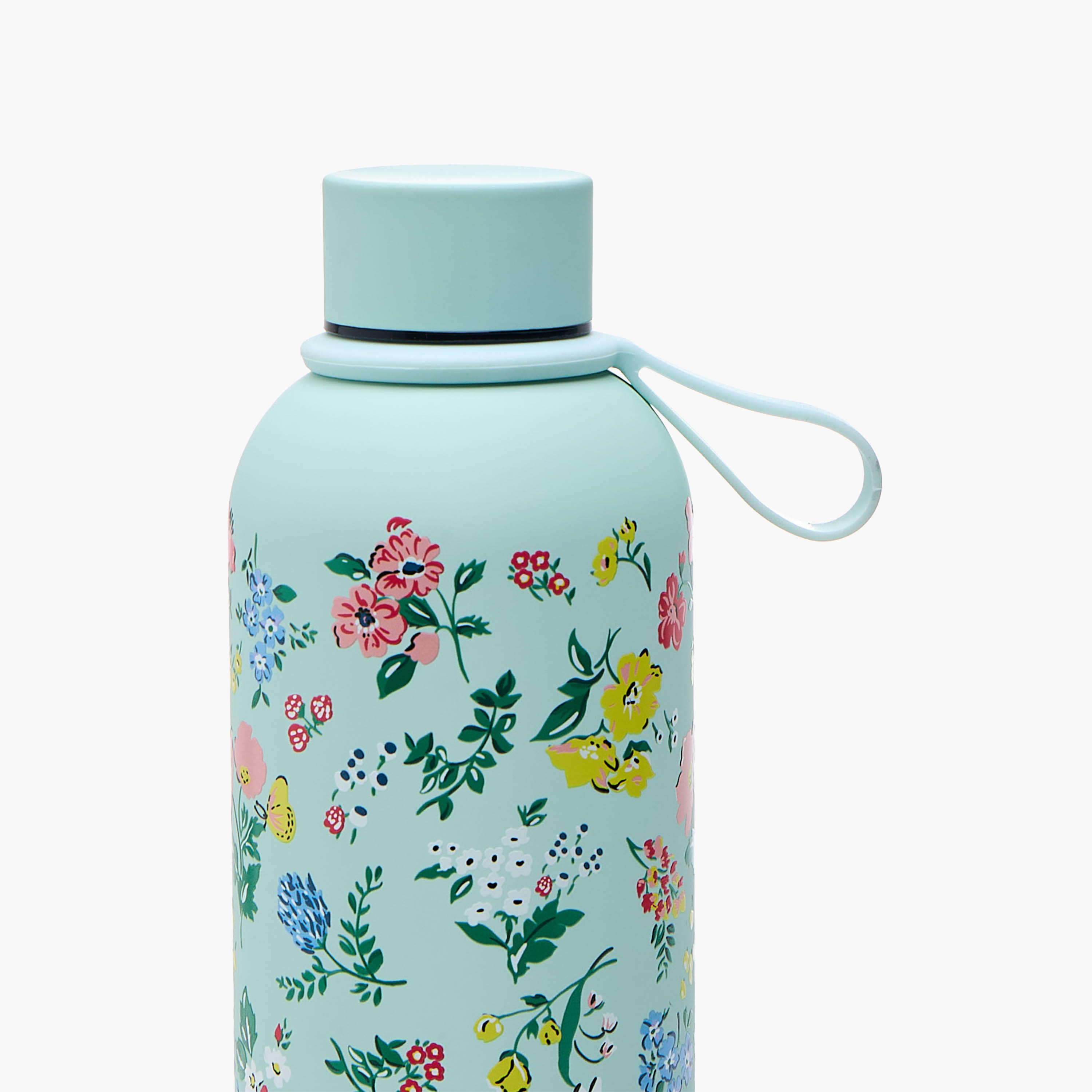 Floral Print Stainless Steel Double Wall Water Bottle - 500 ml-household-dining-drinkserveware-bottles-image-3