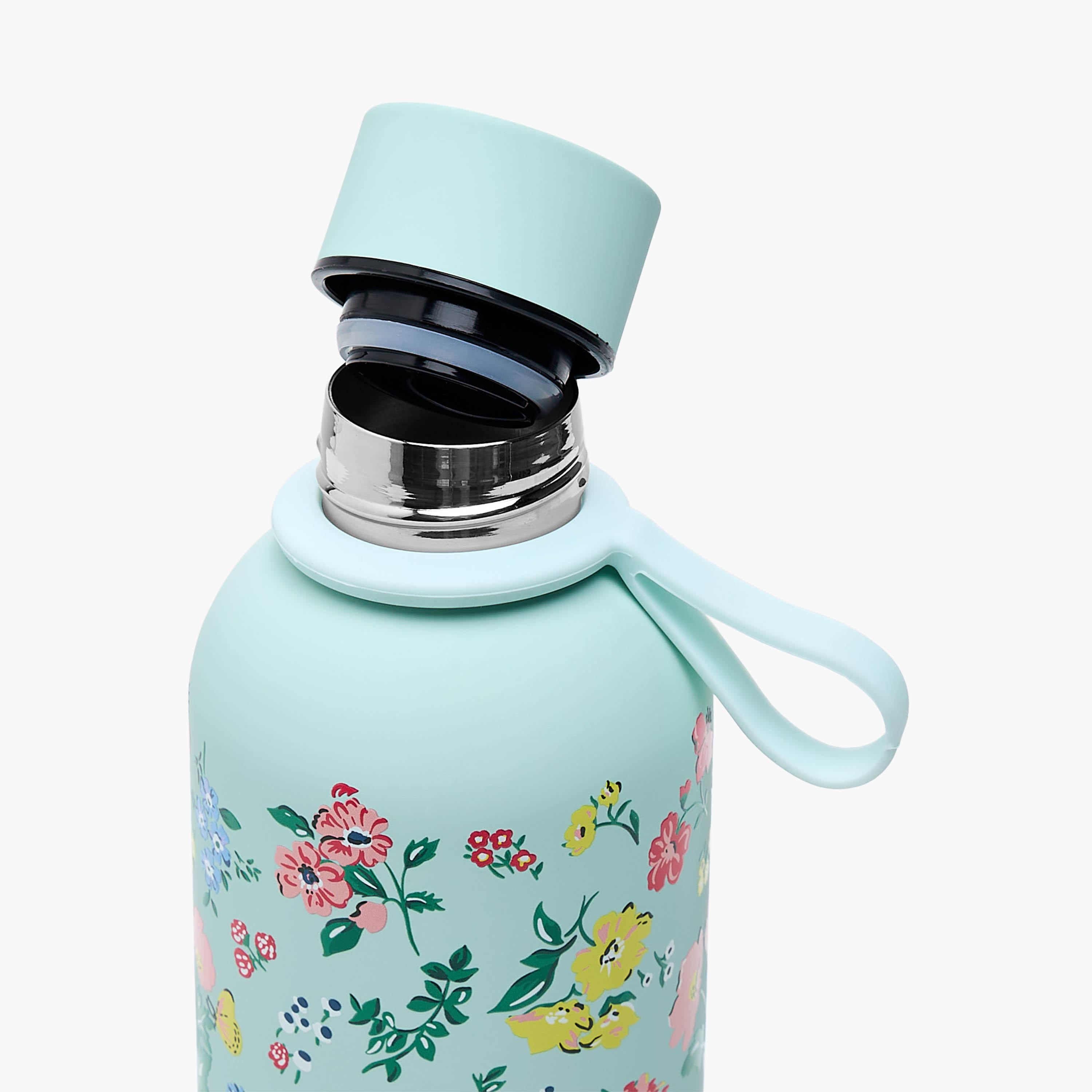 Floral Print Stainless Steel Double Wall Water Bottle - 500 ml-household-dining-drinkserveware-bottles-image-5