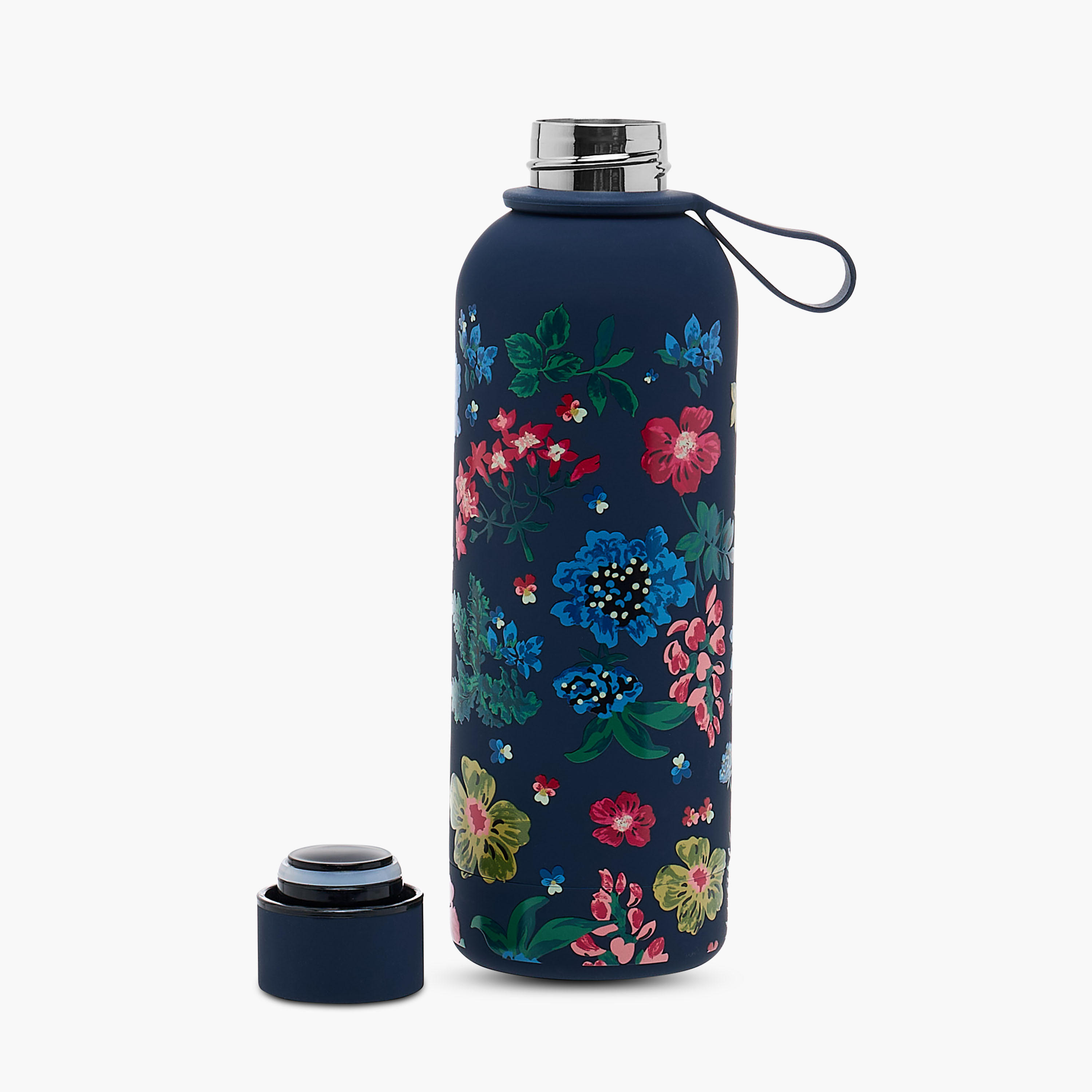 Floral Print Stainless Steel Water Bottle - 500 ml-household-dining-drinkserveware-bottles-image-2