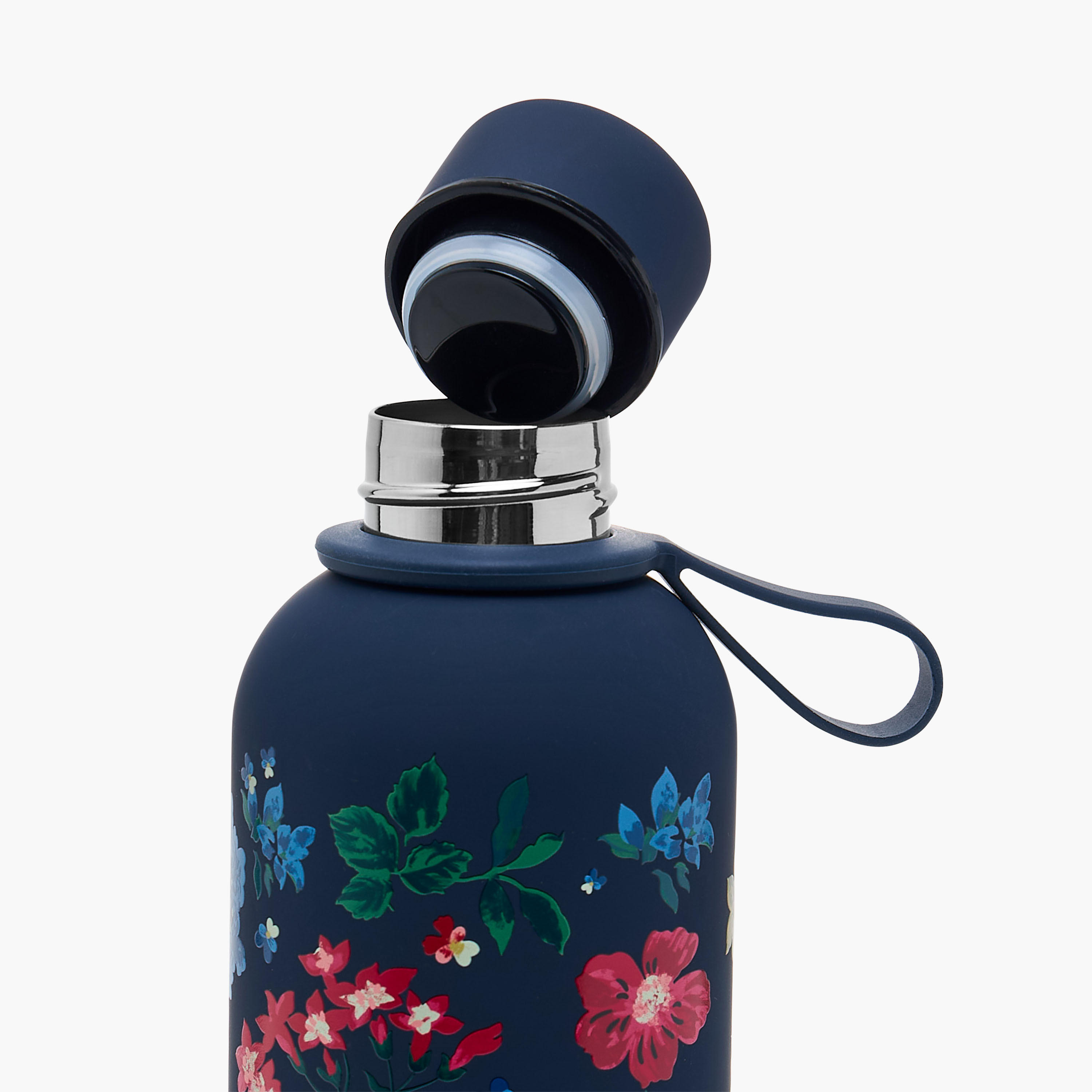 Floral Print Stainless Steel Water Bottle - 500 ml-household-dining-drinkserveware-bottles-image-5