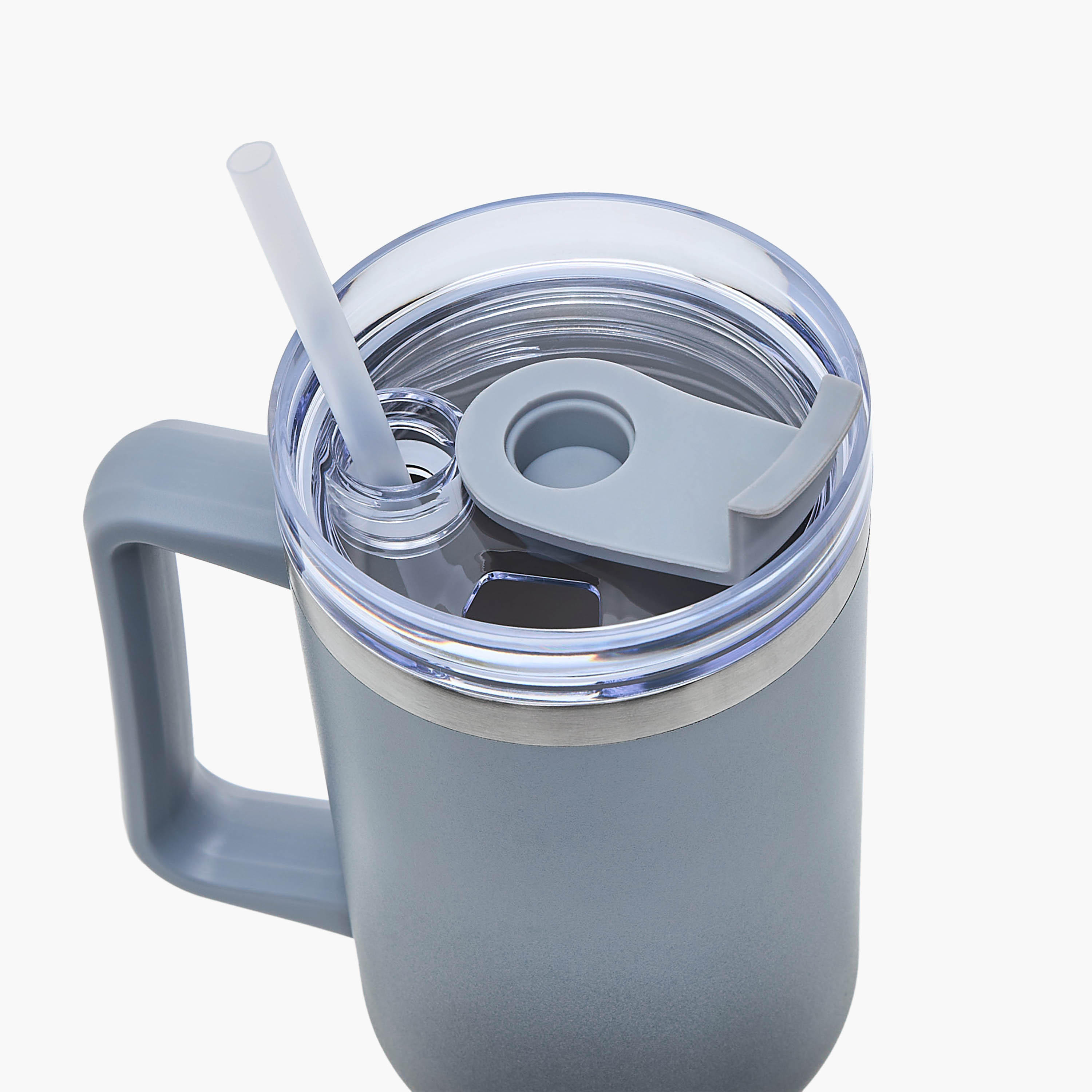 Ombre Stainless Steel Tumbler with Straw and Cap - 1.2 L-household-dining-drinkserveware-bottles-image-4