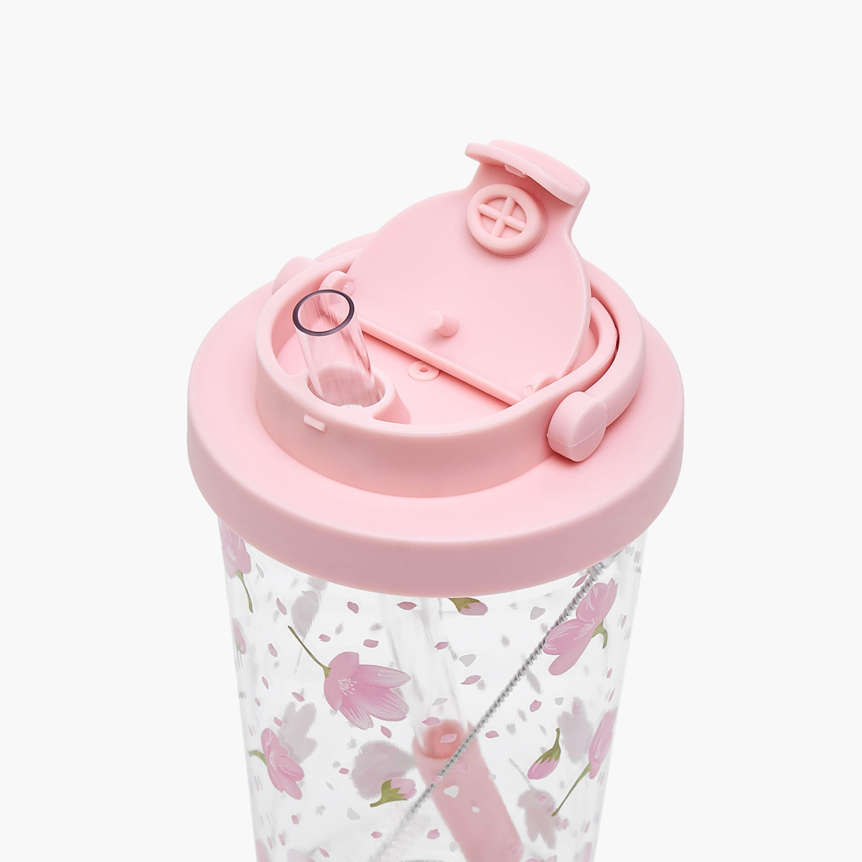 Floral Print Tritan Tumbler with Straw - 710 ml-household-dining-teaandcoffee-mugsandcups-image-4