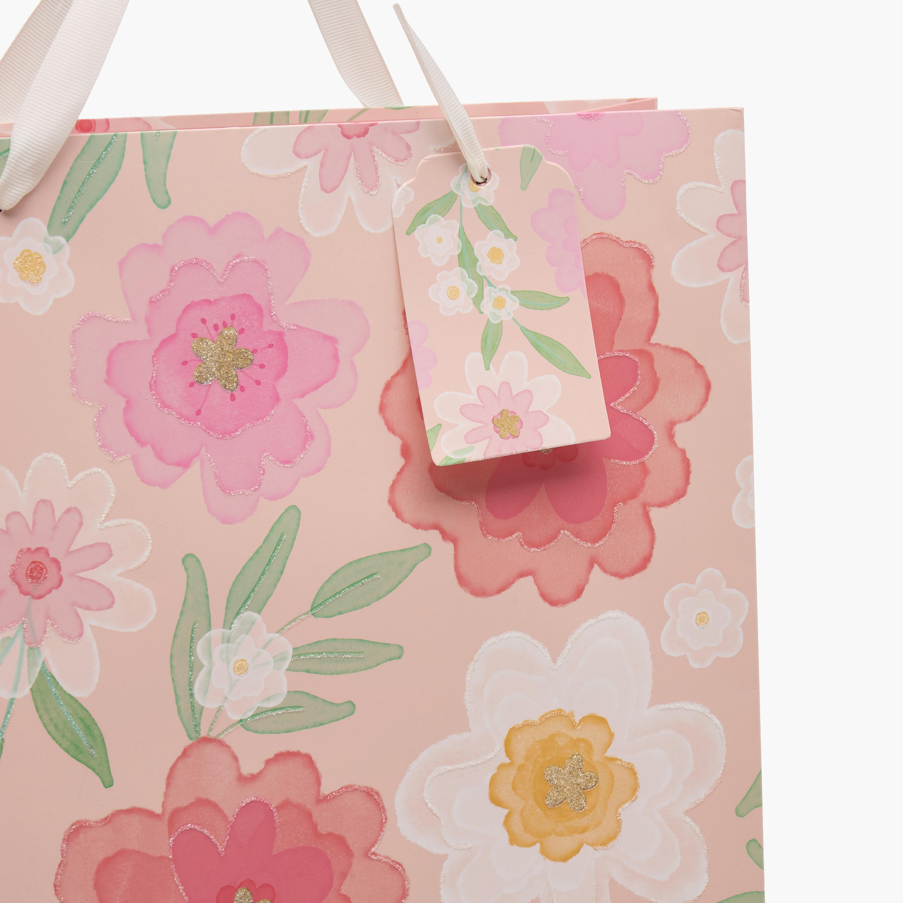 شنطة هدايا بطبعات زهرية - كبيرة جدًا-household-giftingaccessories-giftings-image-3