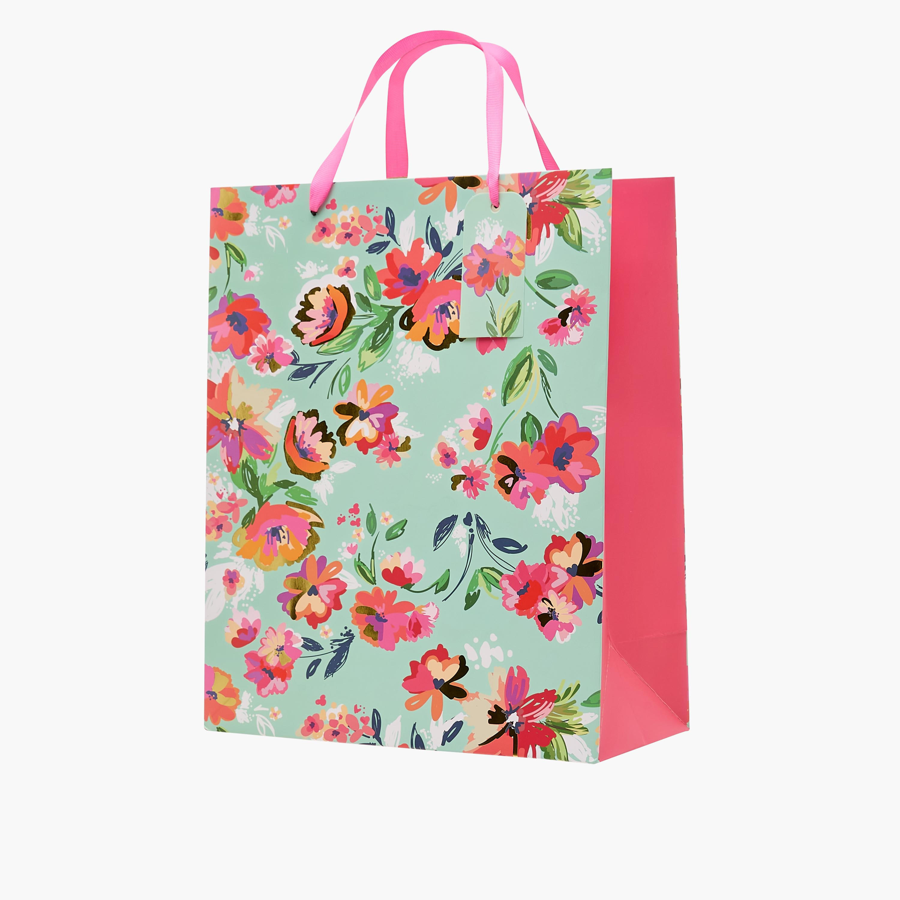 Floral Print Paper Gift Bag - Extra Large-household-giftingaccessories-giftings-image-2