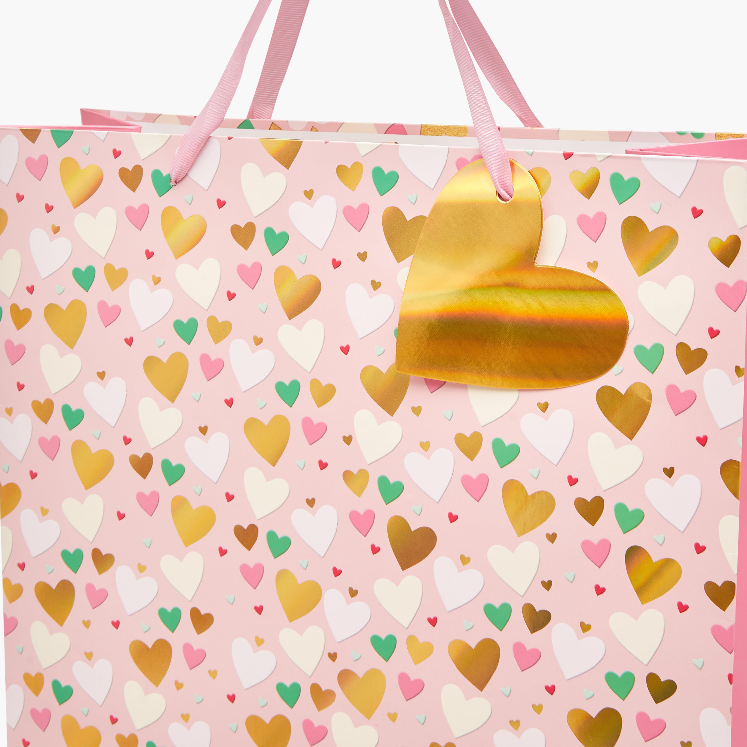 Heart Print Paper Gift Bag - Extra Large-household-giftingaccessories-giftings-image-3